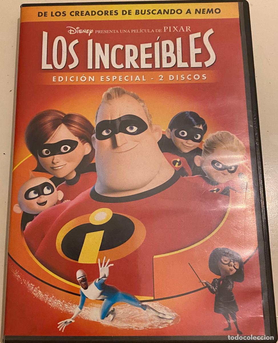 Kino: 'Los Incre&iacute;bles', de Disney / Pixar. S&oacute;lo disco 1 con pel&iacute;cula, disco 2 con extras no incluido.