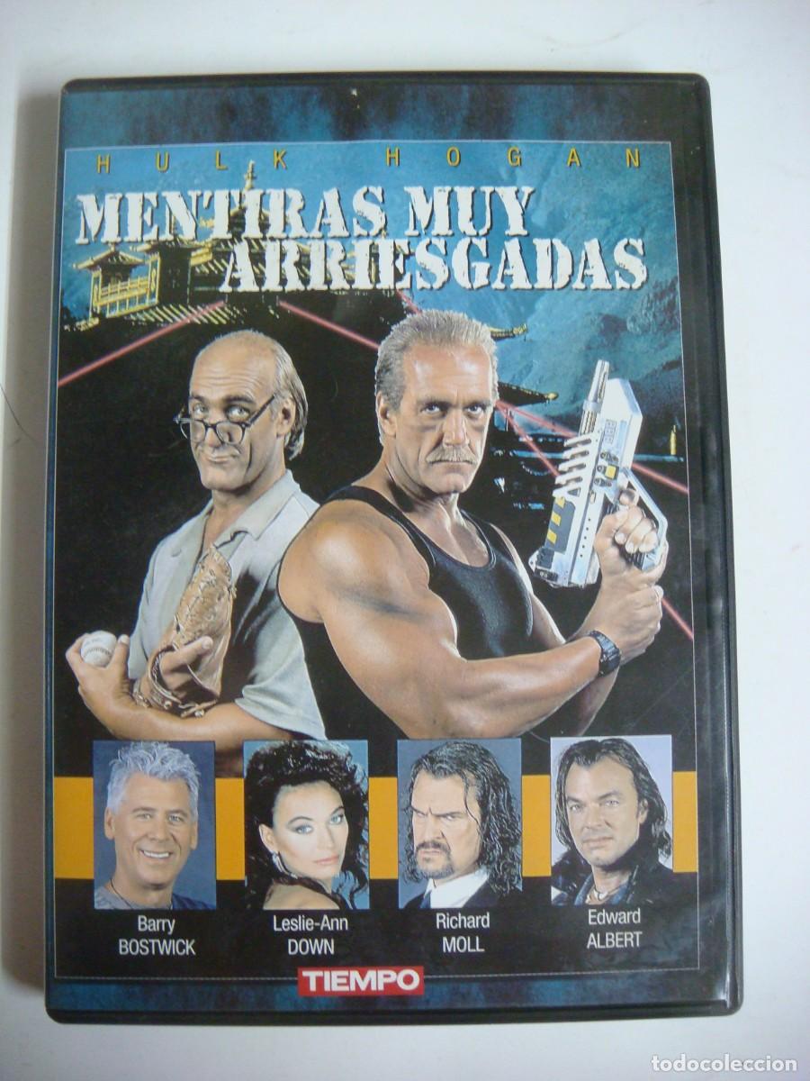 Cine: D.V.D. DE MENTIRAS MUY ARRIESGADAS CON HULK HOGAN-CAJ-N&ordm;-9
