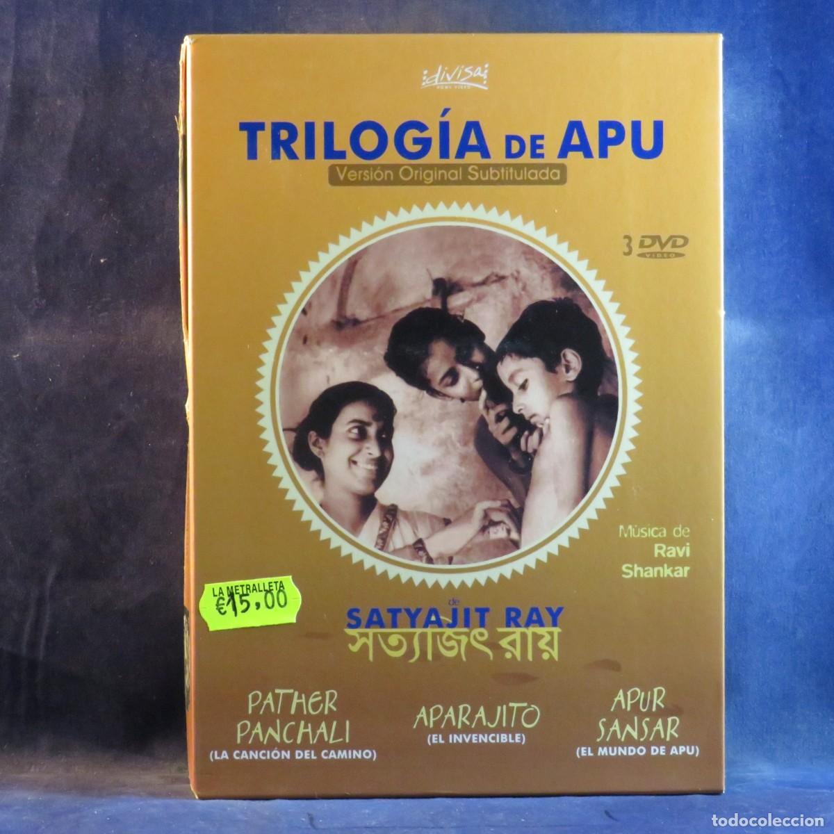Kino: TRILOG&Iacute;A DE APU (SUBTITULADA) - 3 DVD