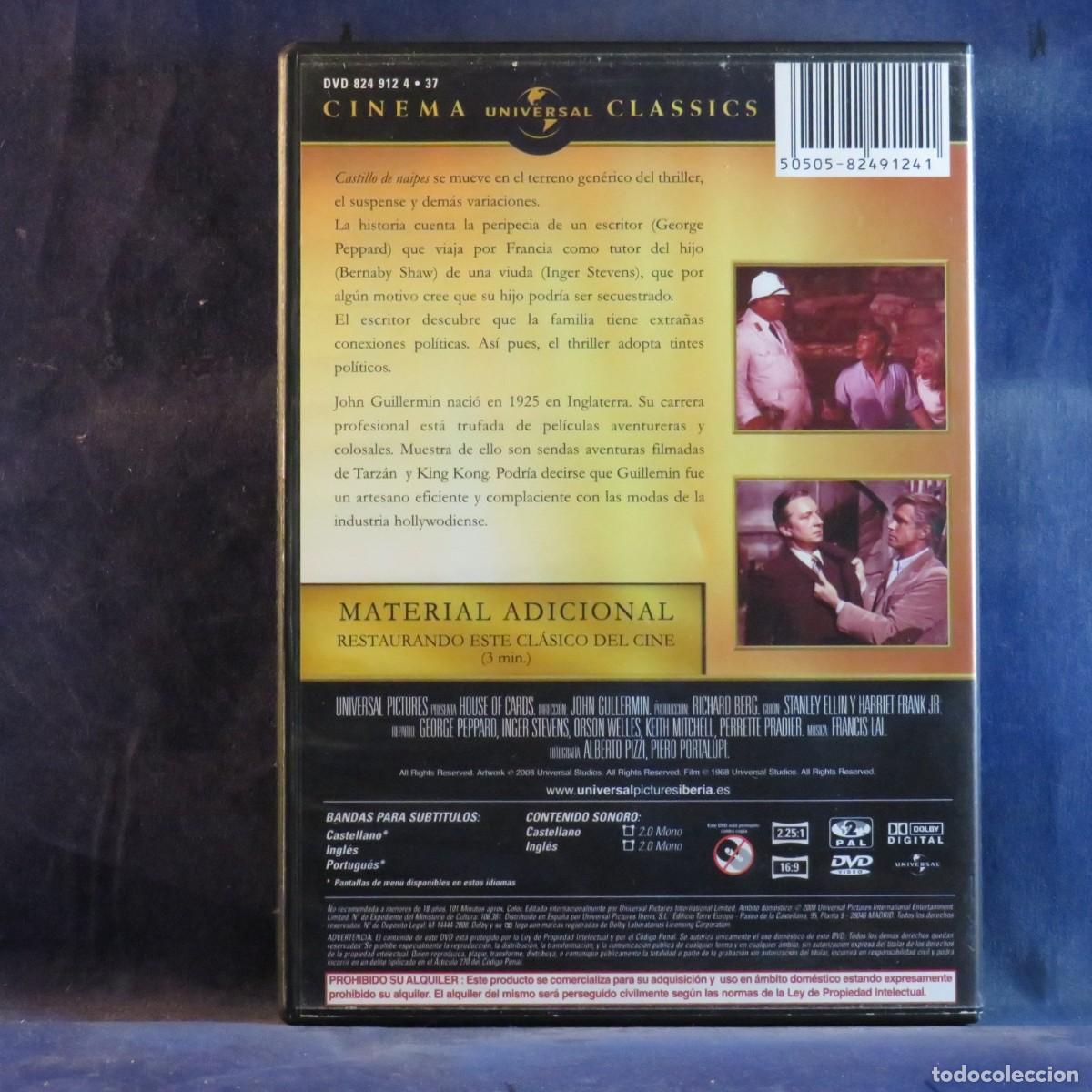 Cine: CASTILLO DE NAIPES - DVD - Foto 2
