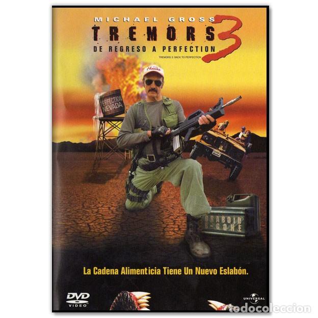 Cine: TEMBLORES 3 DVD (Terror, Sci-Fi, Acci&oacute;n)