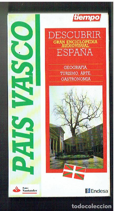 Cine: DESCUBRIR ESPA&Ntilde;A. GRAN ENCICLOPEDIA AUDIOVISUAL. PAIS VASCO. VHS.(DVD/&Ntilde;)G.