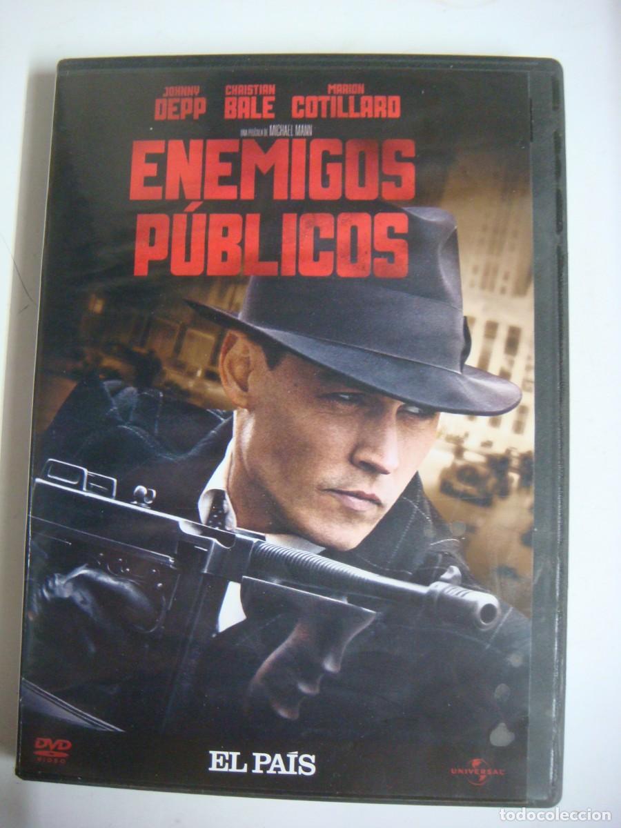 Cine: D.V.D. DE ENEMIGO PUBLICO CON JOHNNY DEPP-(G)-CAJ-N&ordm;-9