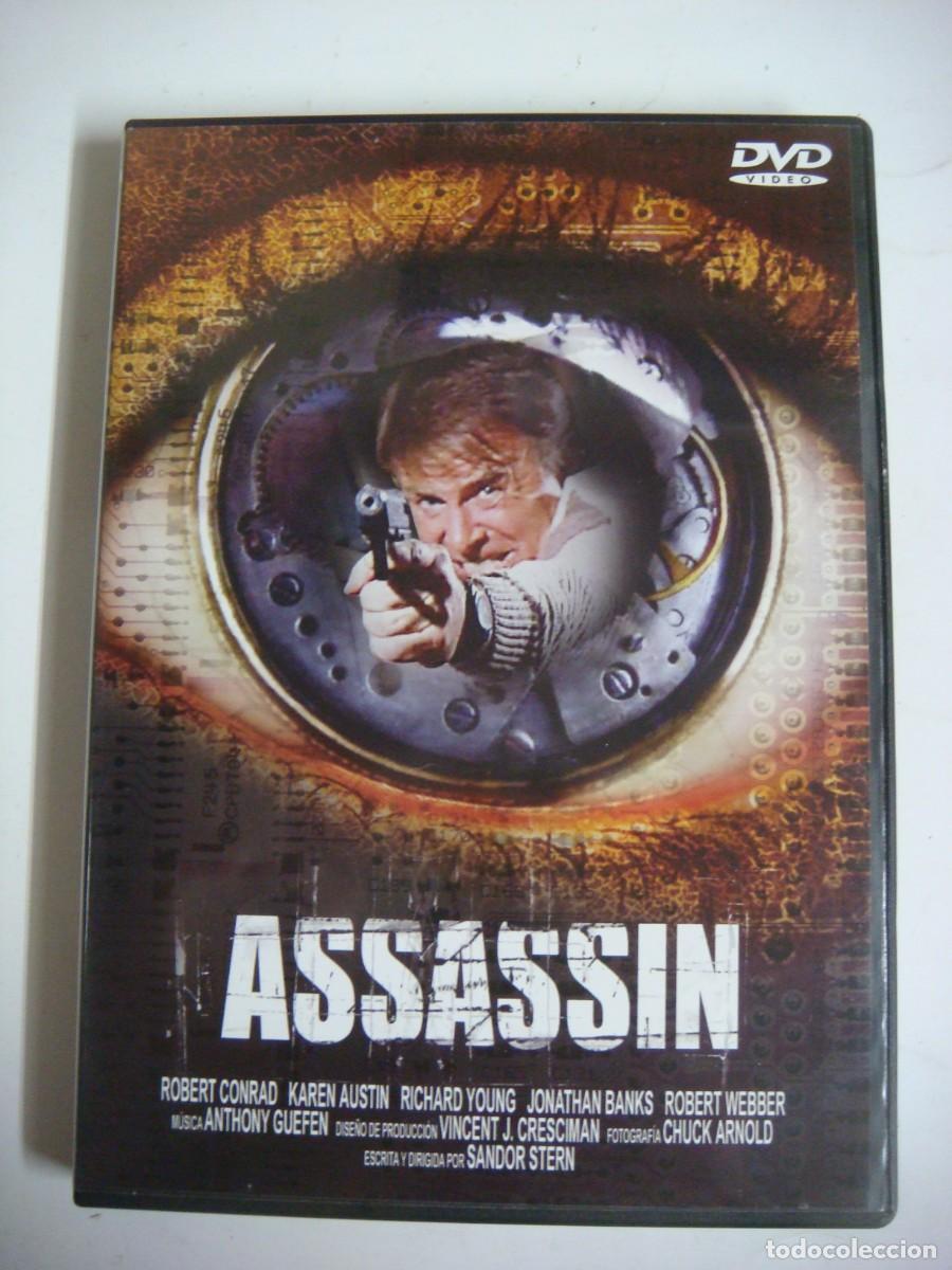Cine: D.V.D. DE ASSASSIN CON ROBERT CONRAD-(G)-CAJ-N&ordm;-9