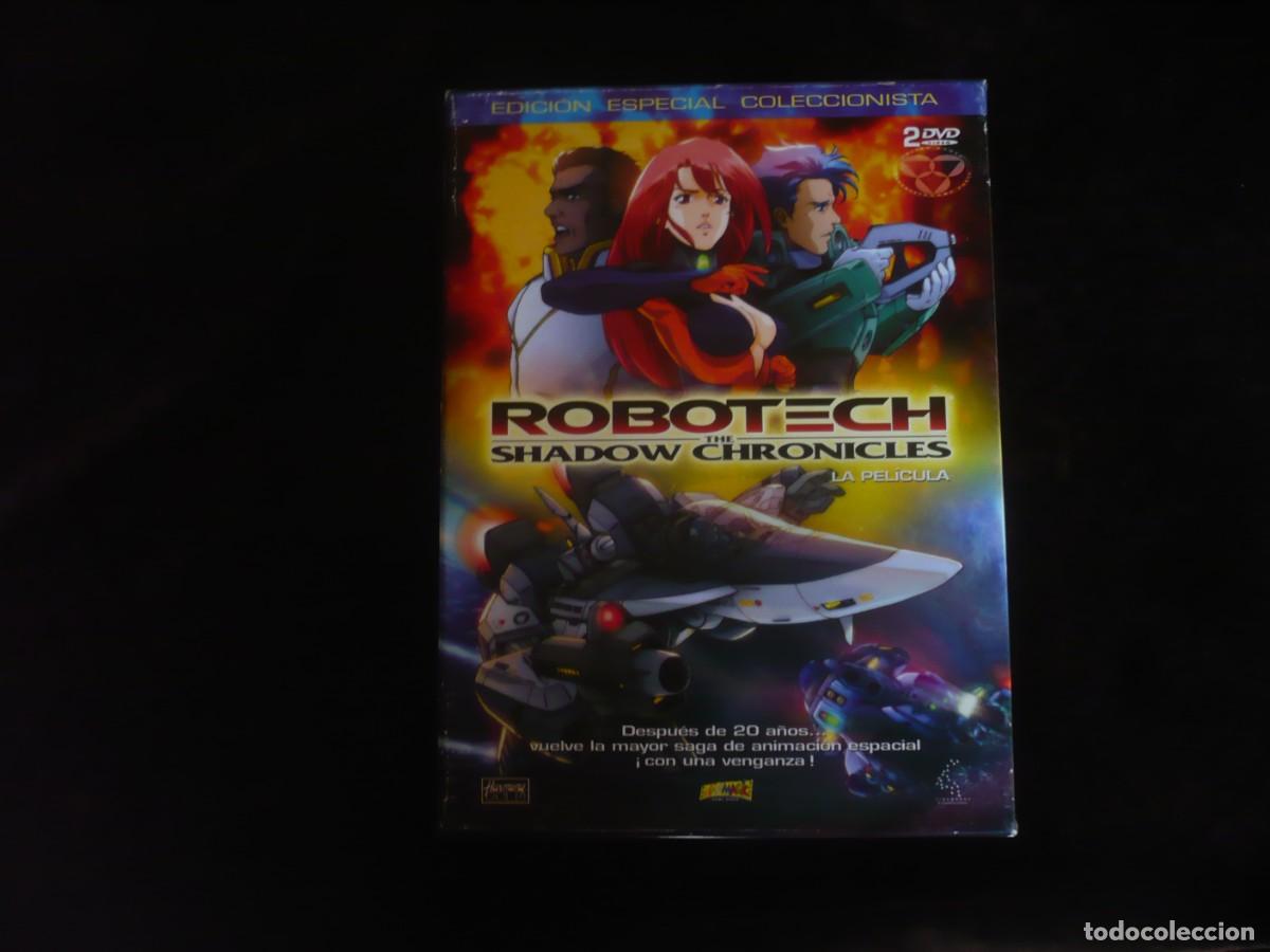 Cine: robotech the shadow chronicles - edicion especial coleccionista - con 2 dvd como nuevos
