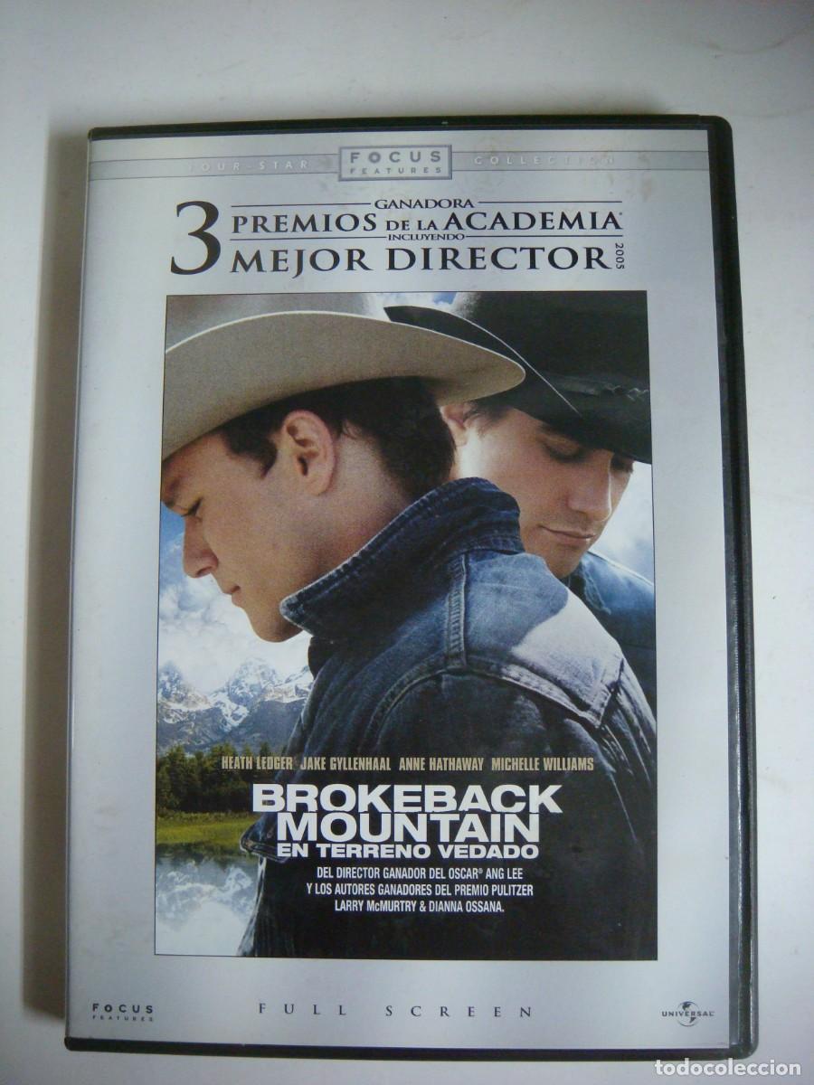 Cine: D.V.D. DE BROKEBACK MOUNTAIN EN TERRENO VEDADO-(G)-CAJ-N&ordm;-9