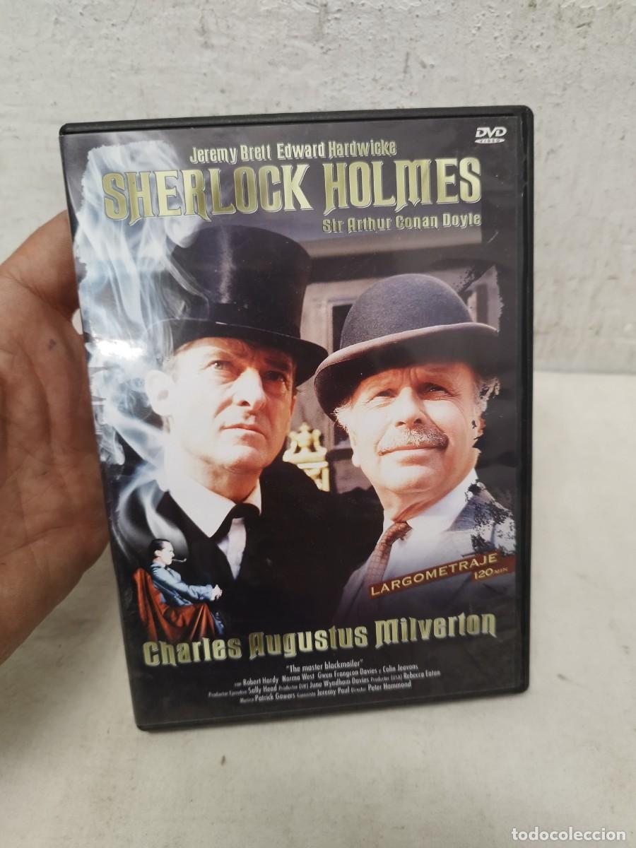 Cinema: DVD de la pel&iacute;cula Charles Augustus Milverton de la serie cl&aacute;sica de televisi&oacute;n Sherlock Holmes.