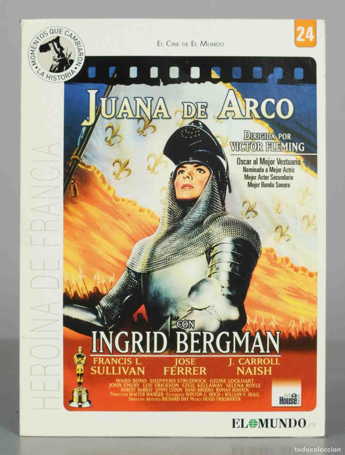 Cinema: DVD. Juana de Arco - Victor Fleming, Ingrid Bergman, Jose Ferrer, Francis L. Sullivan, J. Carroll N