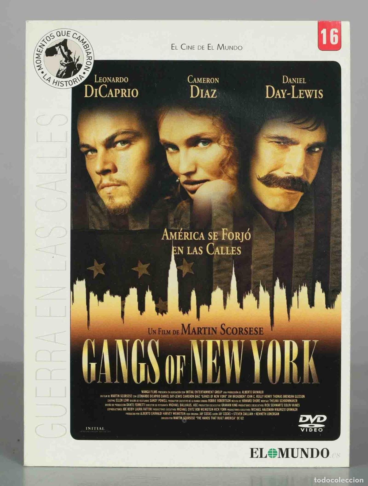 Cinema: DVD. Gangs of New York - Martin Scorsese, Leonardo DiCaprio, Cameron Diaz, Daniel Day-Lewis