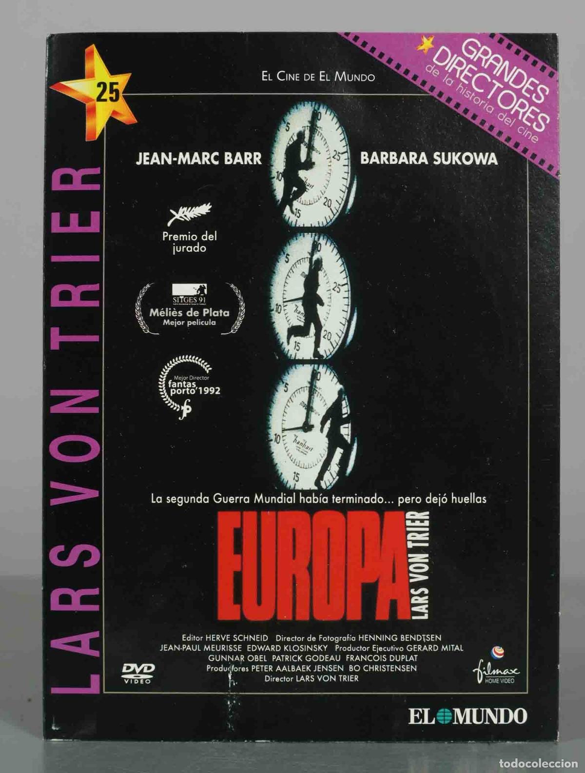 Cinema: DVD. Europa - Lars von Trier, Jean-Marc Barr, Barbara Sukowa