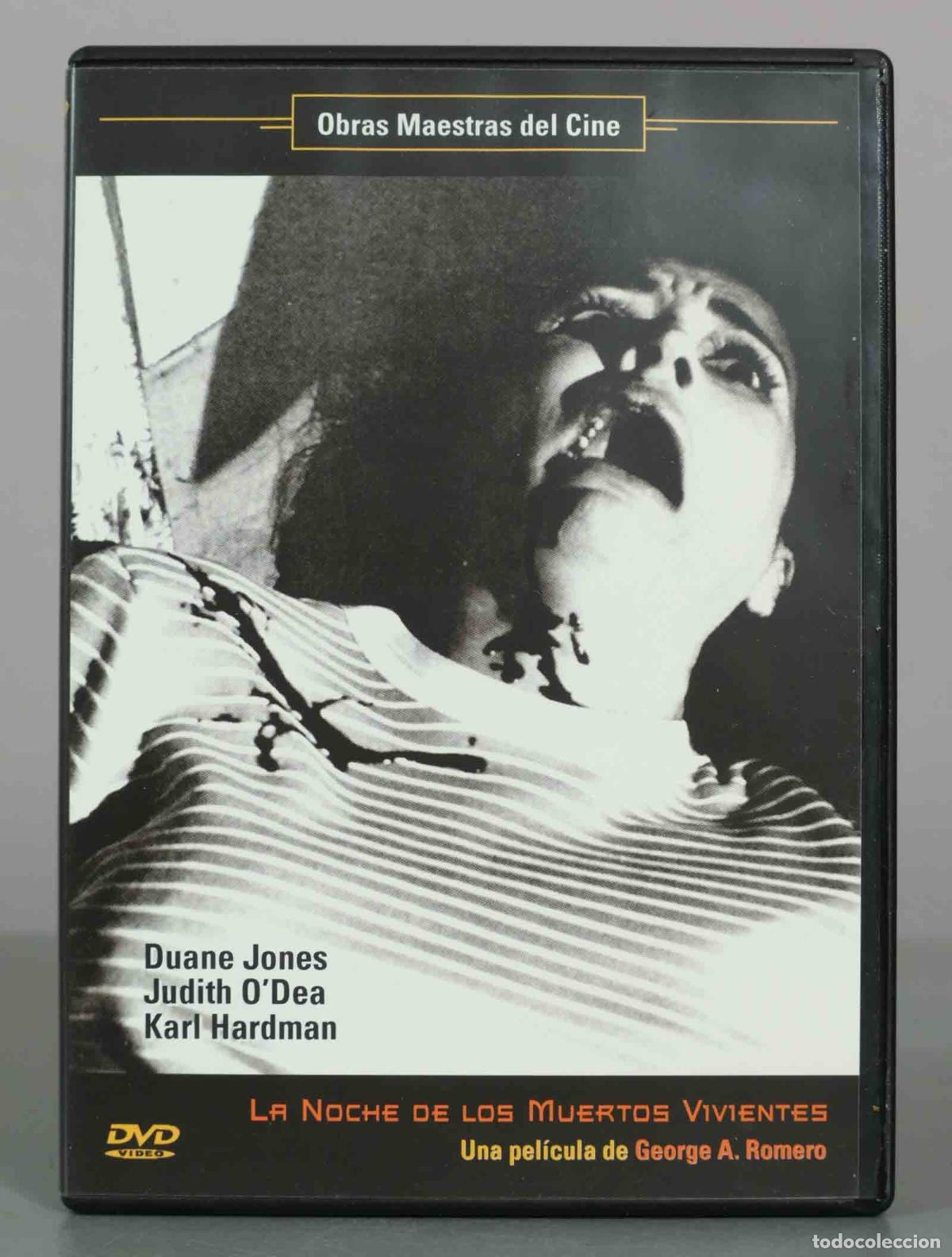 Cine: DVD. La noche de los muertos vivientes - George A. Romero, Duane Jones, Judith O&acute;Dea, Karl Hardman