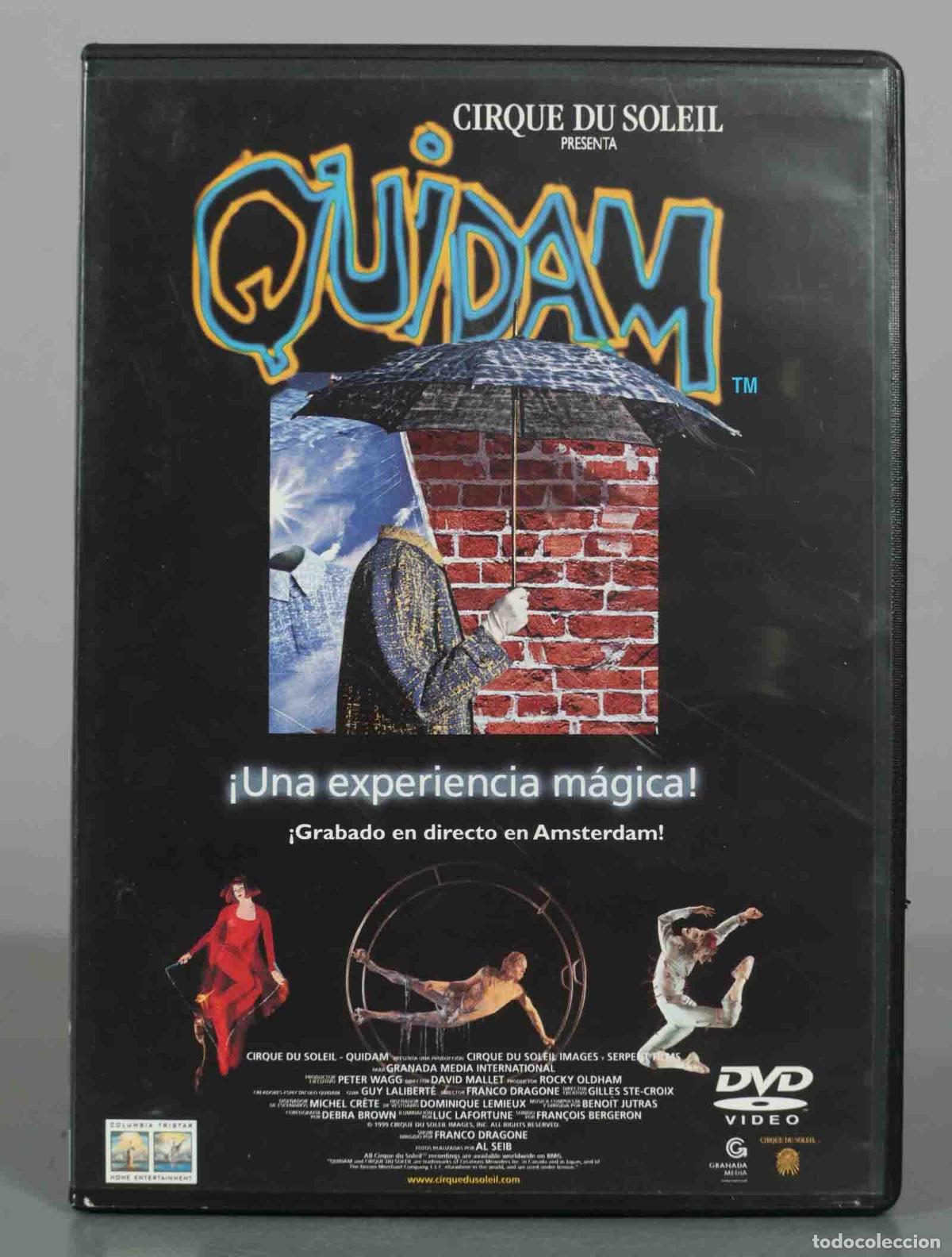 Cine: DVD. Cirque du Soleil - Quidam - Franco Dragone