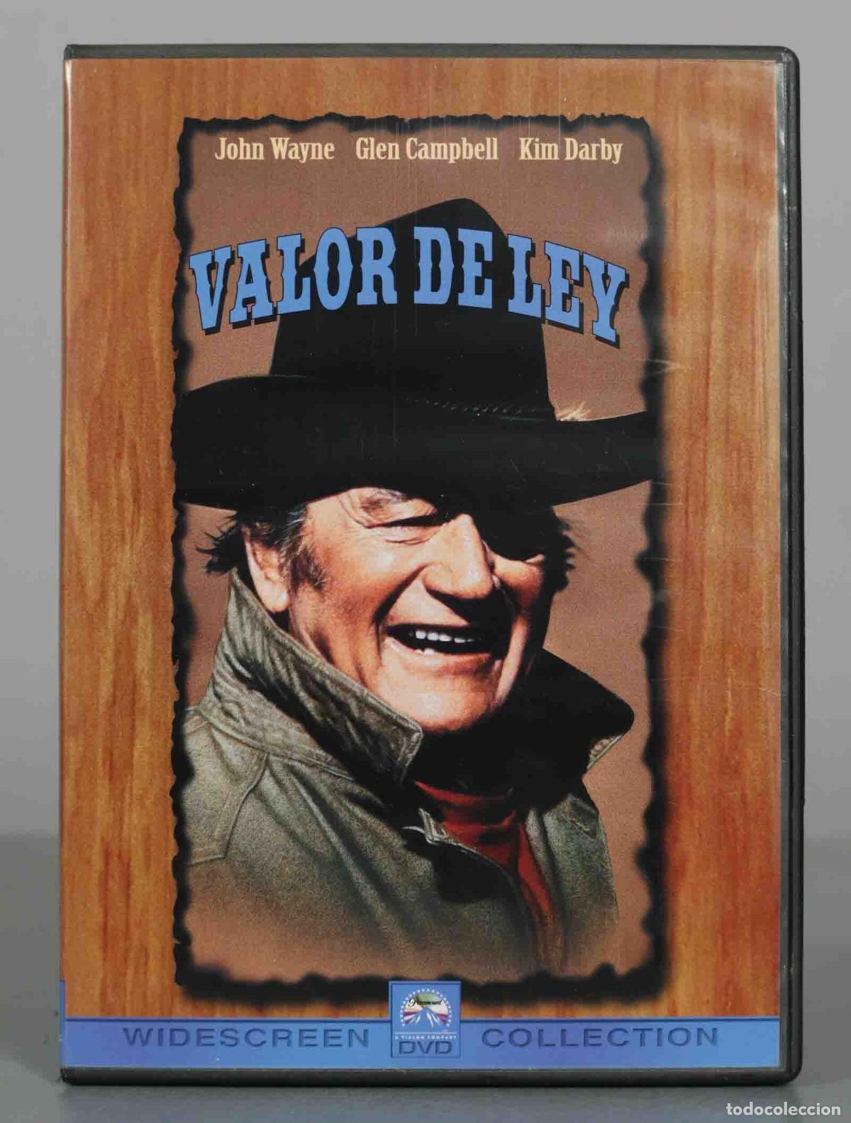 Cinema: DVD. Valor de ley - John Wayne, Glen Campbell, Kim Darby - Widescreen Collection