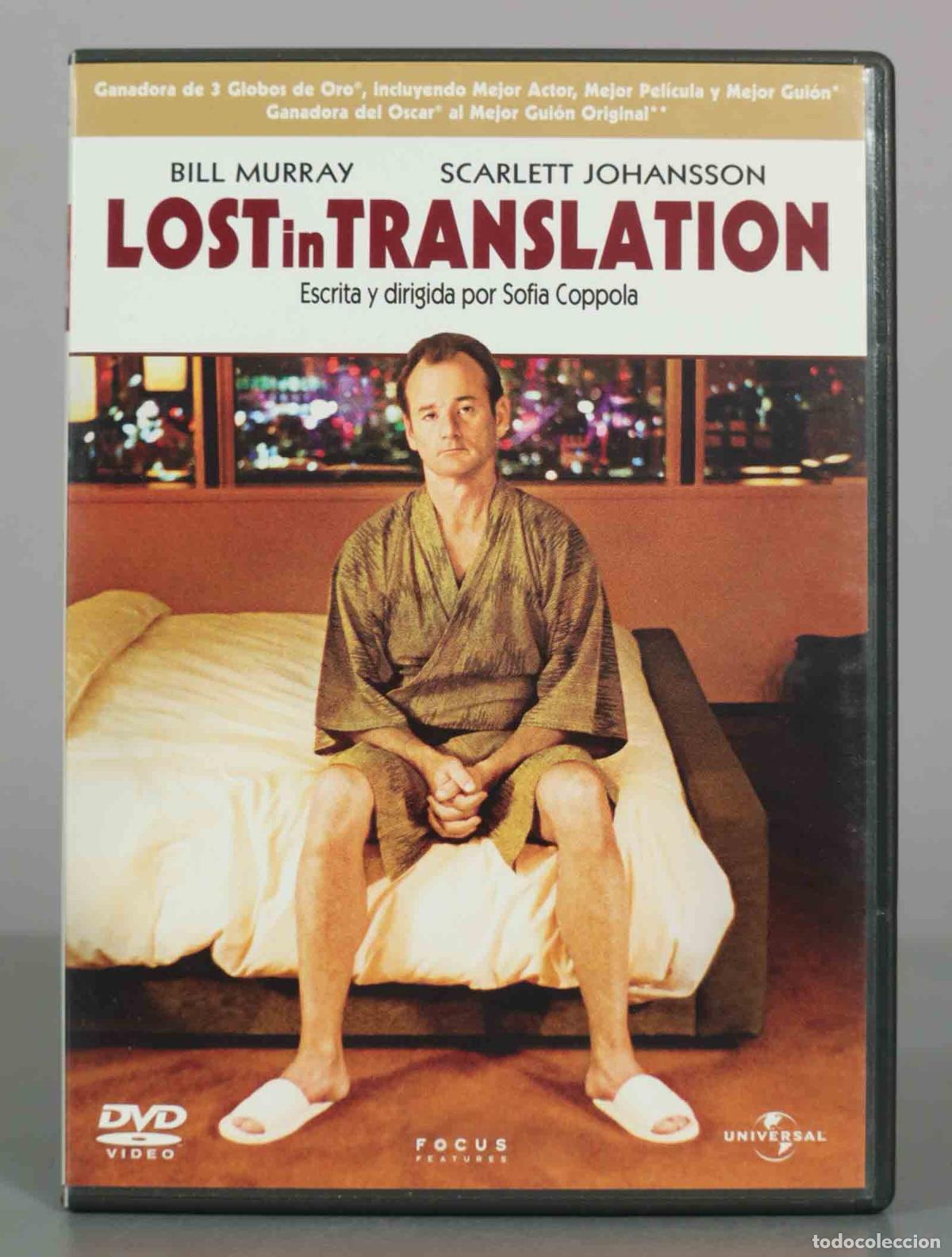 Cine: DVD. Lost in Translation - Sofia Coppola, Bill Murray, Scarlett Johansson