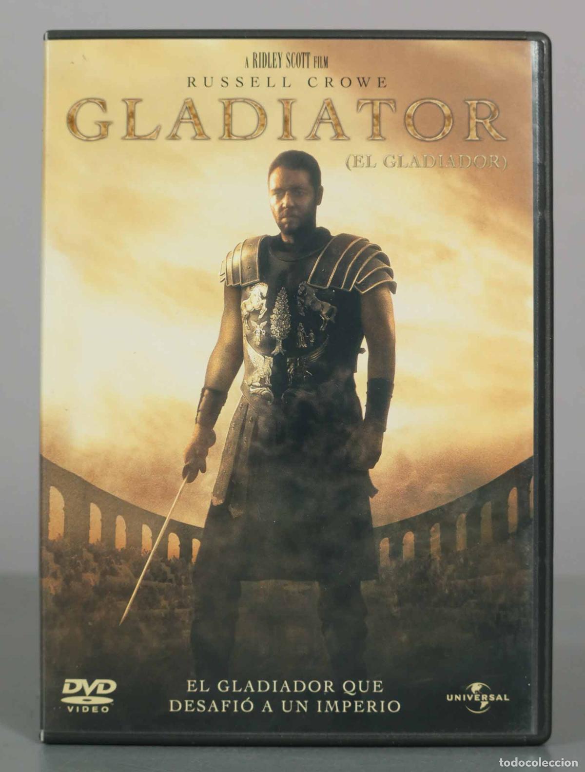Cine: DVD. Gladiator (El gladiador) - Ridley Scott, Russell Crowe