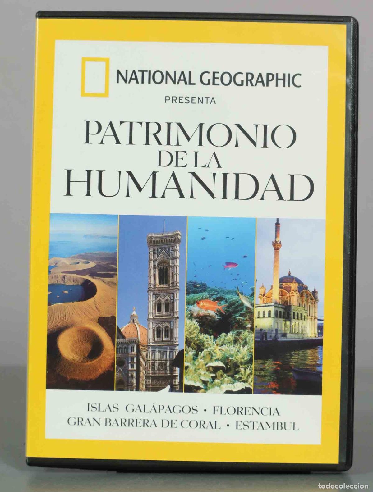Cine: DVD. Colecci&oacute;n National Geographic Patrimonio de la Humanidad: Islas Gal&aacute;pagos - Florencia - Gran B