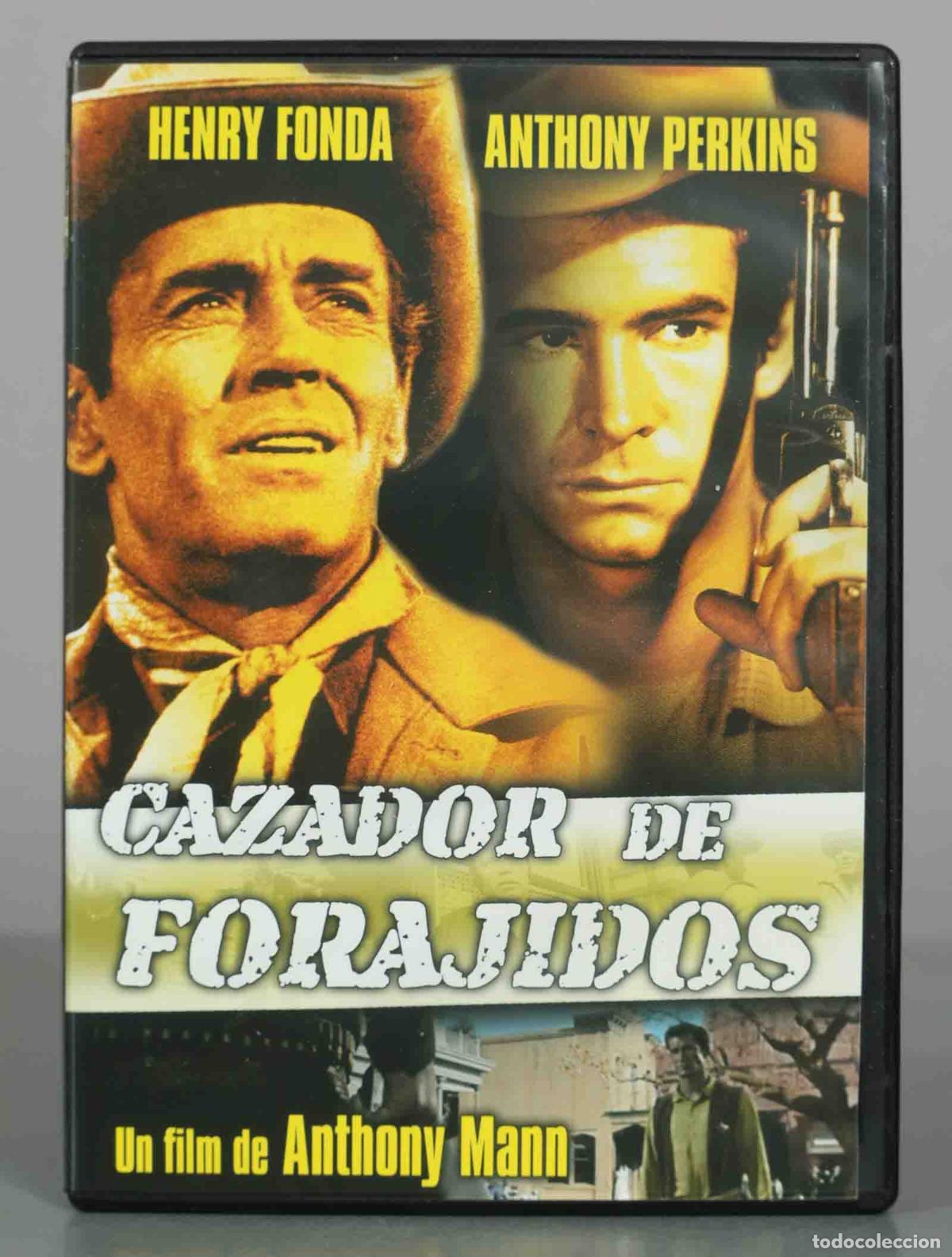 Cine: DVD. Cazador de forajidos - Anthony Mann, Henry Fonda, Anthony Perkins
