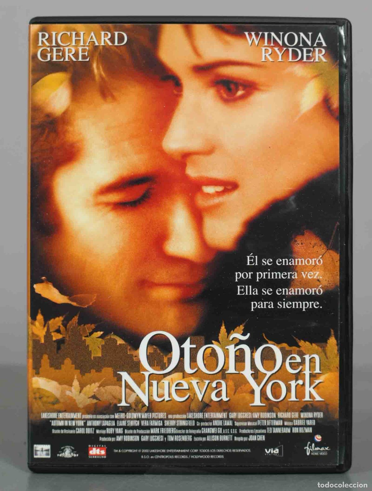 Cine: DVD. Oto&ntilde;o en Nueva York - Joan Chen, Richard Gere, Winona Ryder