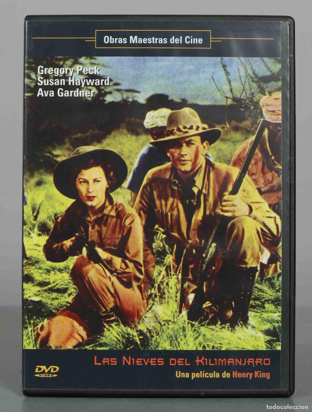 Cine: DVD. Las Nieves del Kilimanjaro - Henry King, Gregory Peck, Susan Hayward, Ava Gardner