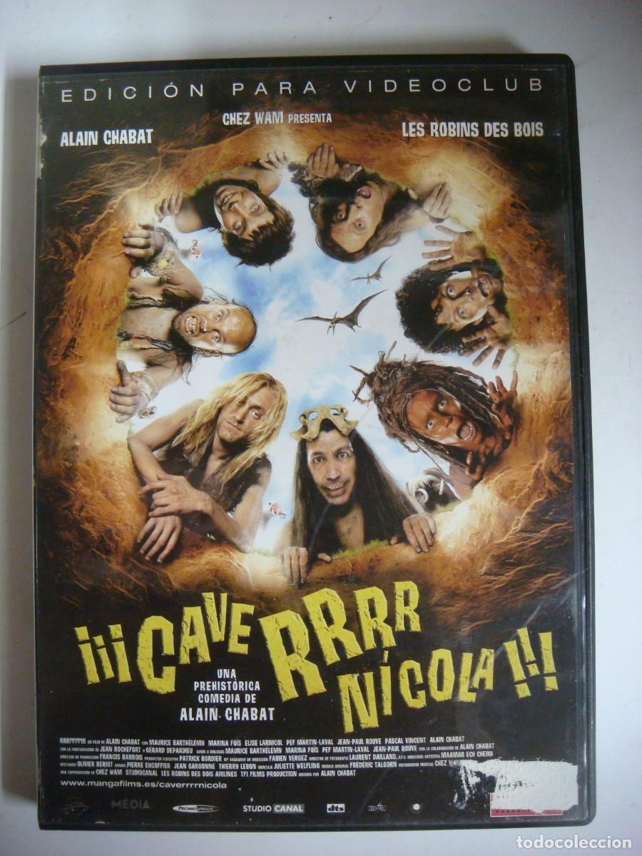 Cine: D.V.D. DE CAVE RRRR NICOLA CON ALAIN CHABAT-CAJ-N&ordm;-9