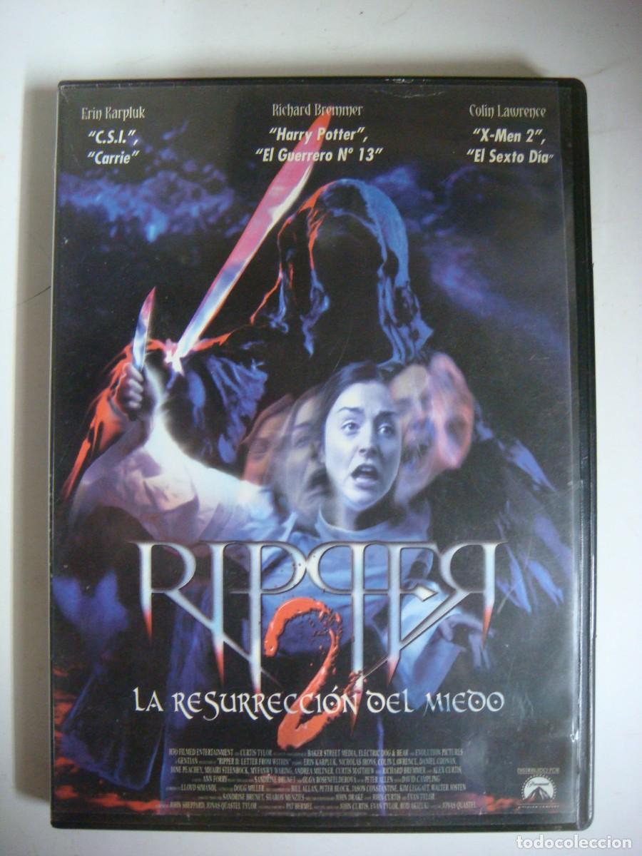 Cine: D.V.D. DE RIPQER (LA RESURRECION DEL MIEDO)-CAJ-N&ordm;-9