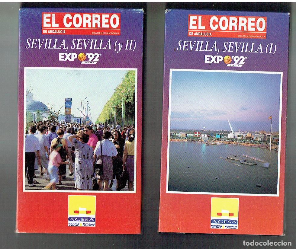 Cine: EL CORREO DE ANDALUC&Iacute;A. SEVILLA, (I Y II) EXPO&acute;92.VHS..(DVD/&Ntilde;)G.
