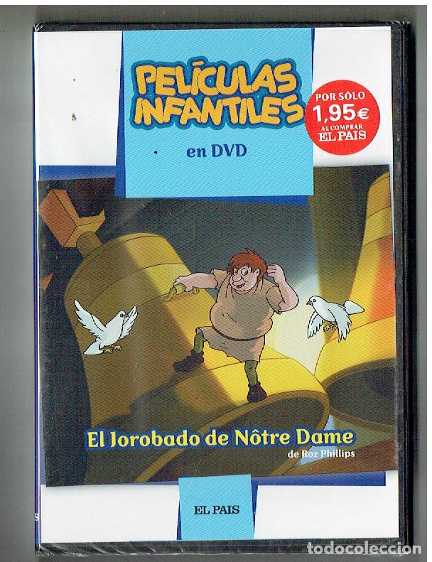 Cine: PEL&Iacute;CULAS INFANTILES. DVD. N&ordm; 6. EL JOROBADO DE N&Ocirc;TRE DAME. EL PA&Iacute;S. (DVD/&Ntilde;)G.