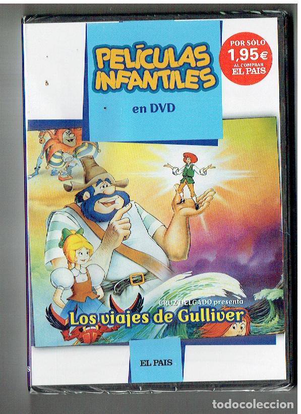 Cine: PEL&Iacute;CULAS INFANTILES. DVD. N&ordm; 8. LOS VIAJES DE GULLIVER. EL PA&Iacute;S. (DVD/&Ntilde;)G.