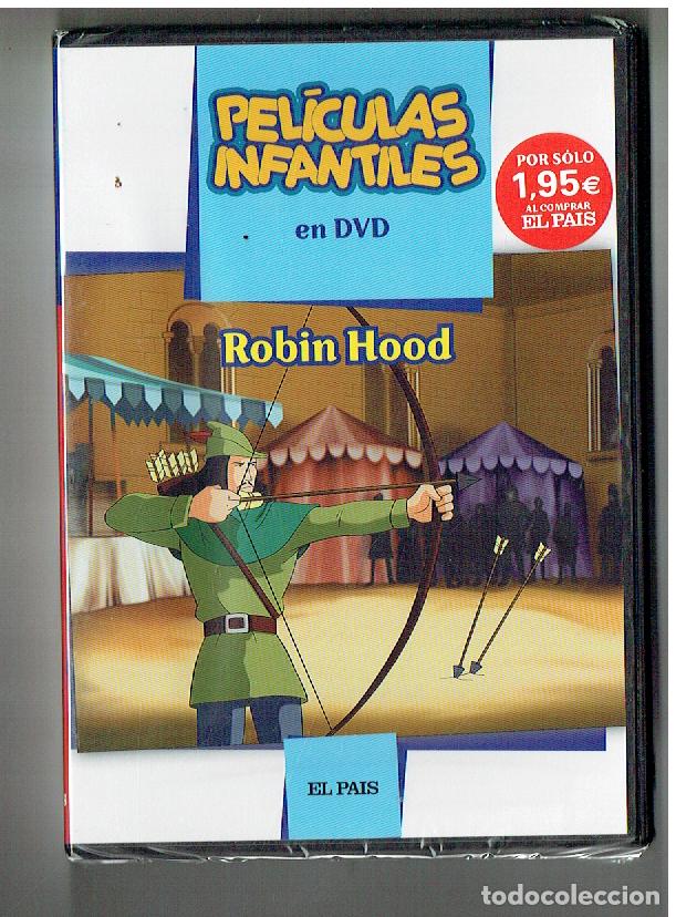 Cine: PEL&Iacute;CULAS INFANTILES. DVD. N&ordm; 12. ROBIN HOOD. EL PA&Iacute;S. (DVD/&Ntilde;)G.