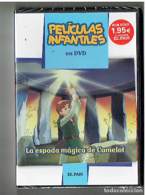 Cine: PEL&Iacute;CULAS INFANTILES. DVD. N&ordm; 13. LA ESPADA M&Aacute;GICA DE CAMELOT. EL PA&Iacute;S. (DVD/&Ntilde;)G.