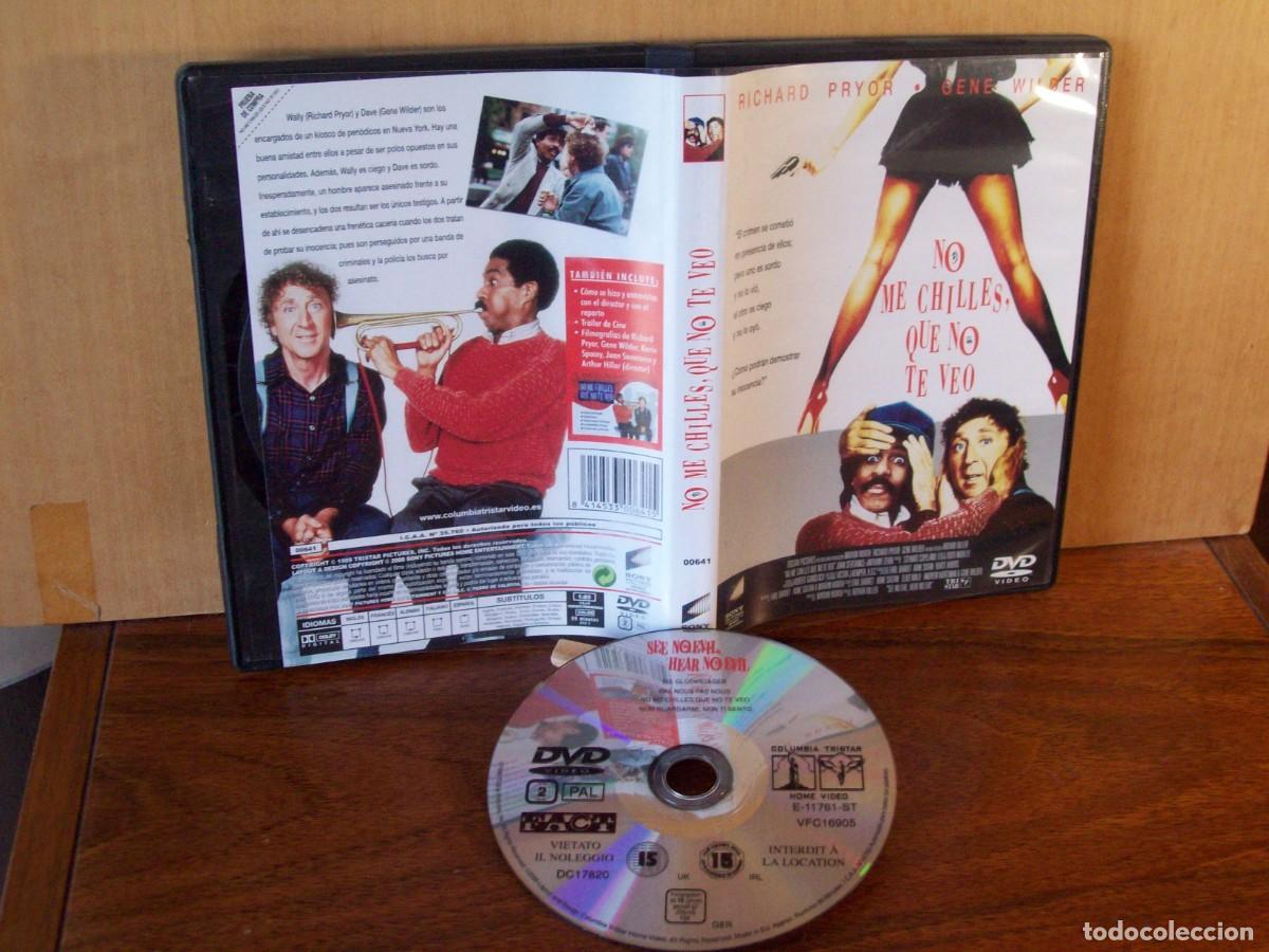 Cine: NO ME CHILLES, QUE NO TE VEO - RICHARD PRIOR - GENE WILDER - JOAN SEVERANCE - DVD
