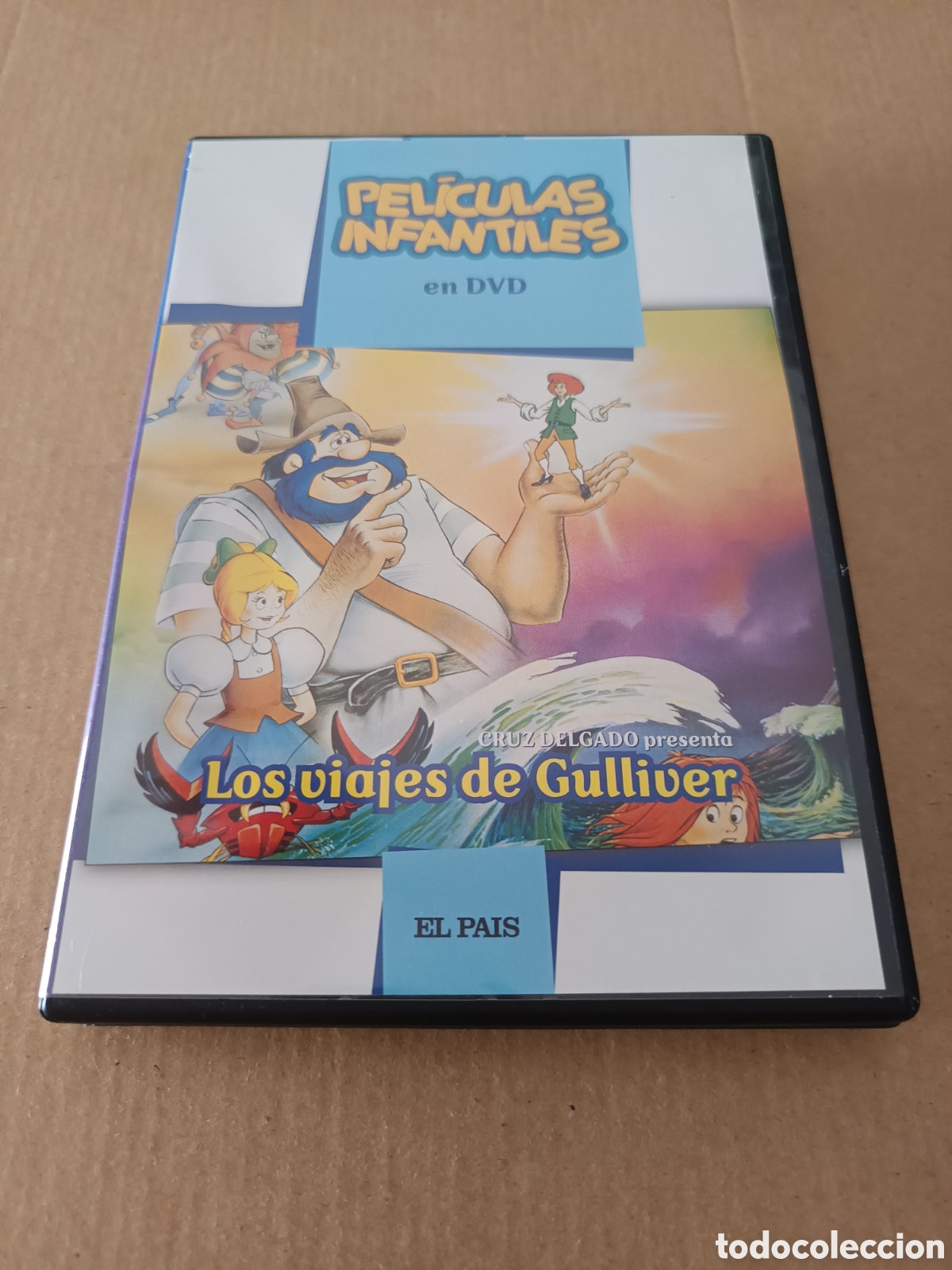 Cine: DVD Los Viajes de Gulliver (Cruz Delgado/Suevia, 1997). Pel&iacute;culas Infantiles El Pa&iacute;s n&deg;8.