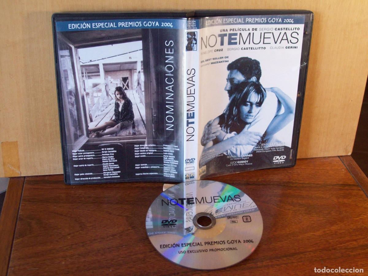 Cine: NO TE MUEVAS - PENELOPE CRUZ - SERGIO CASTELLITTO - CLAUDIA GERINI - DVD