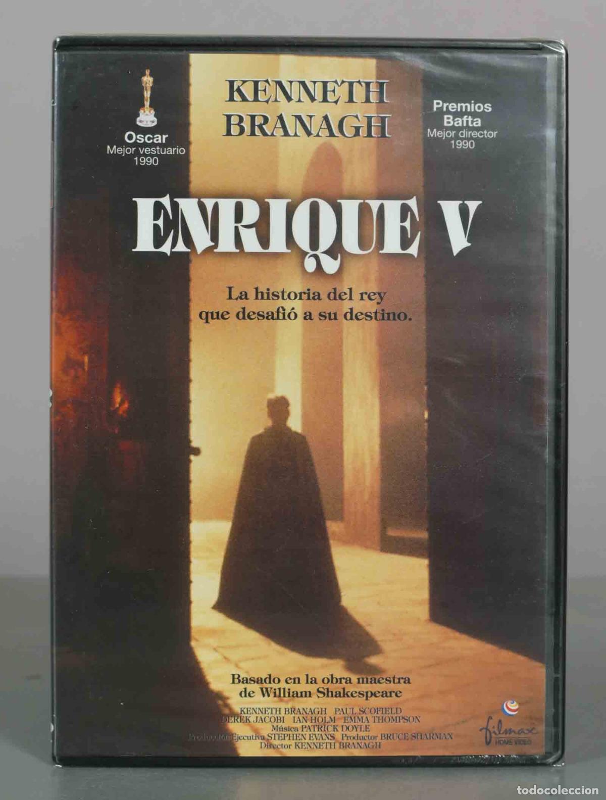Cine: DVD. Enrique V - Kenneth Branagh. PRECINTADO