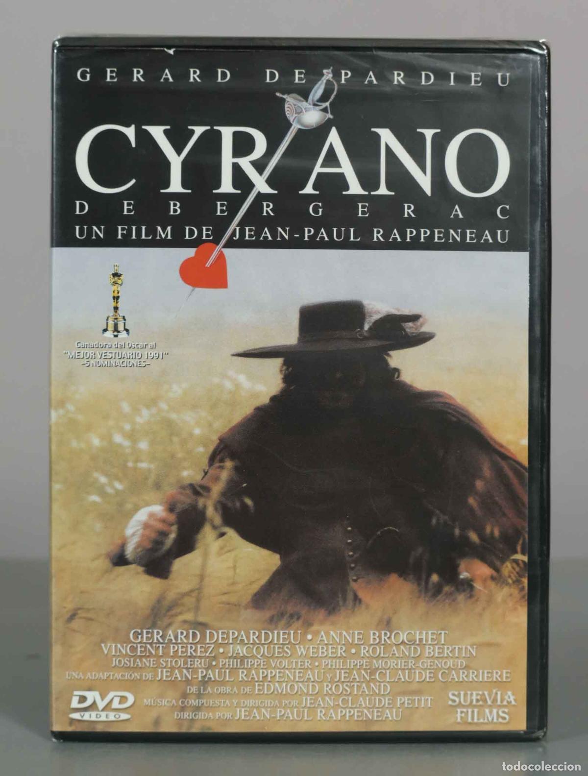 Cine: DVD. Cyrano de Bergerac - Jean-Paul Rappeneau, G&eacute;rard Depardieu, Vincent Perez, PRECINTADO