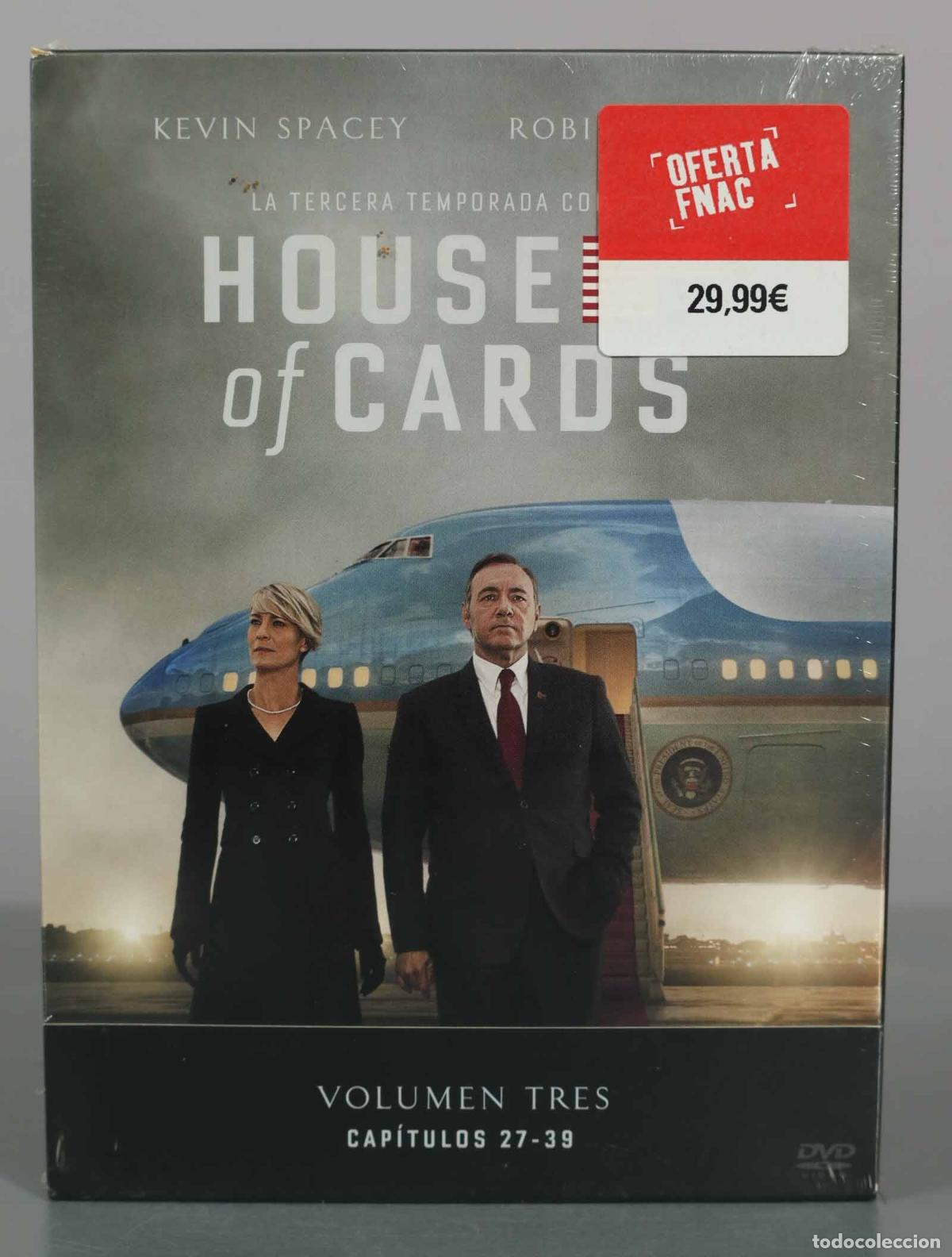 Cine: DVD. House of Cards - La tercera temporada completa - Kevin Spacey, Robin Wright PRECINTADO