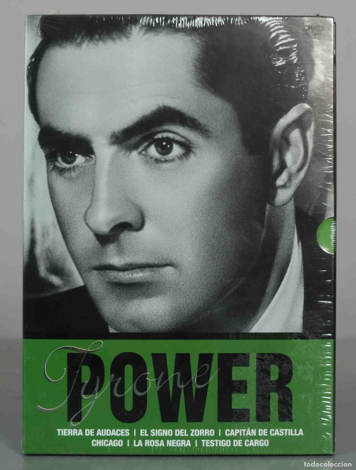 Cine: DVD. Tyrone Power El Signo Del Zorro, Capit&aacute;n De Castilla Tierra De Audaces La Rosa Negra PRECINTADO