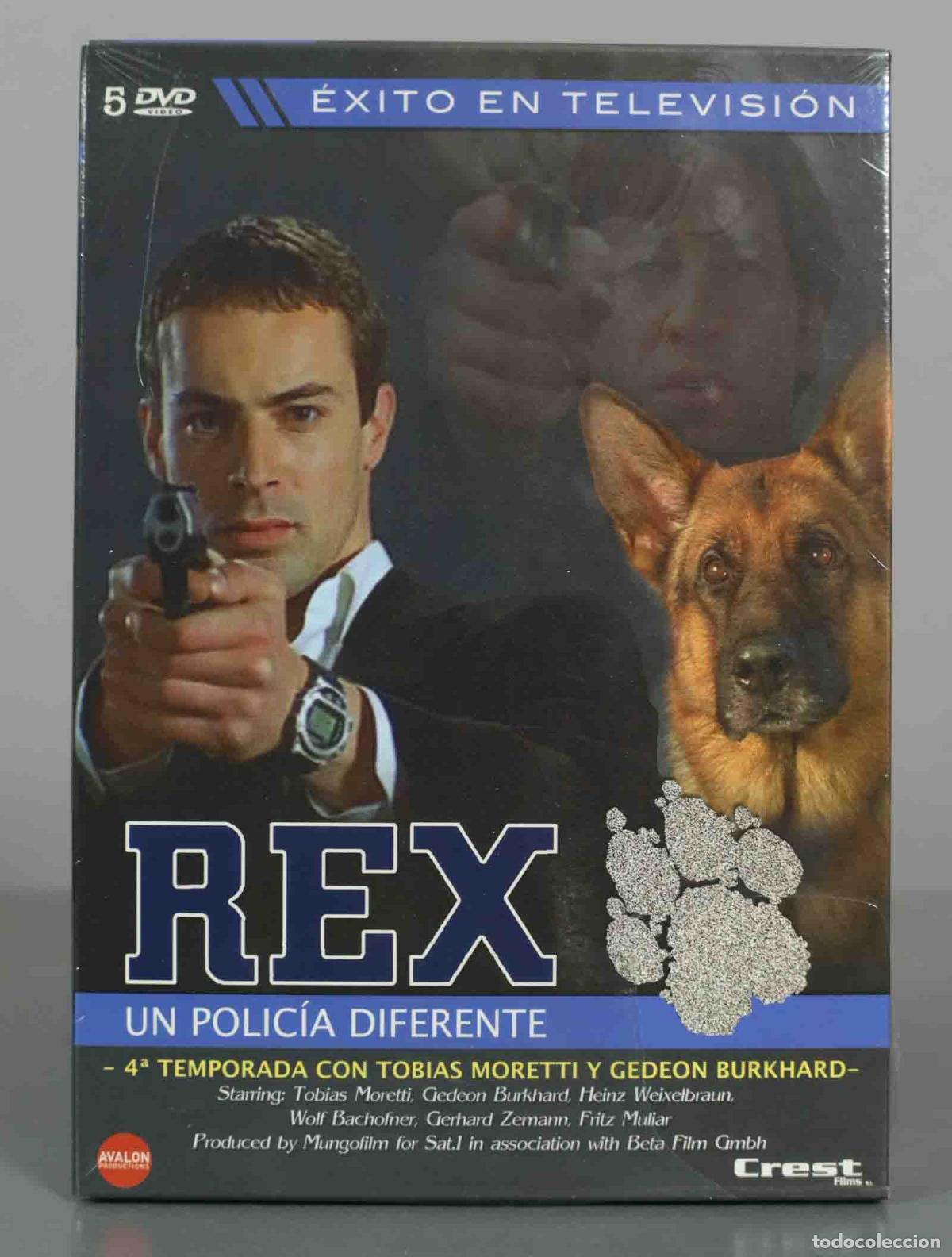Cine: DVD. Rex un polic&iacute;a diferente Temporada 4 - Gedeon Burkhard, Tobias Moretti, PRECINTADO