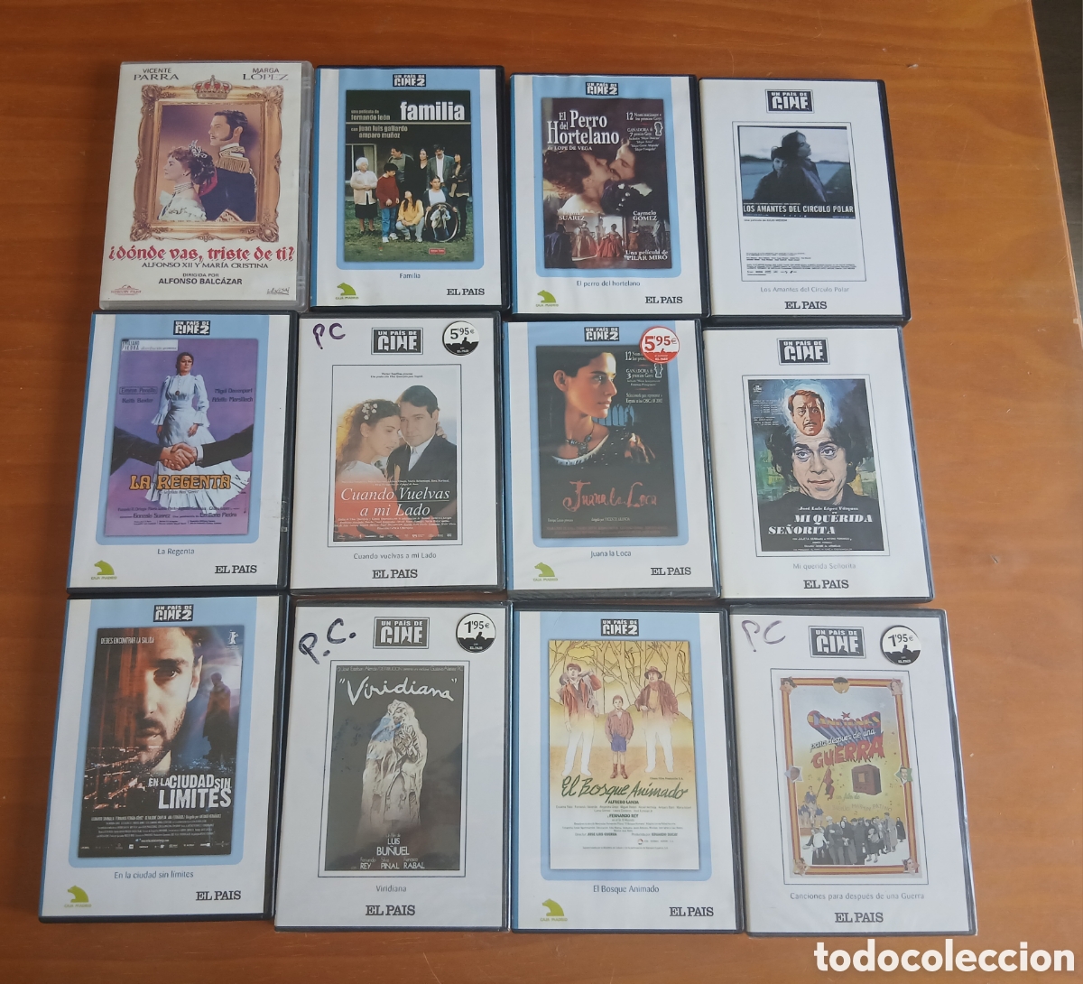 Cine: Lote Pel&iacute;culas DVD Cine Espa&ntilde;ol a 1&euro; o el lote 20&euro;