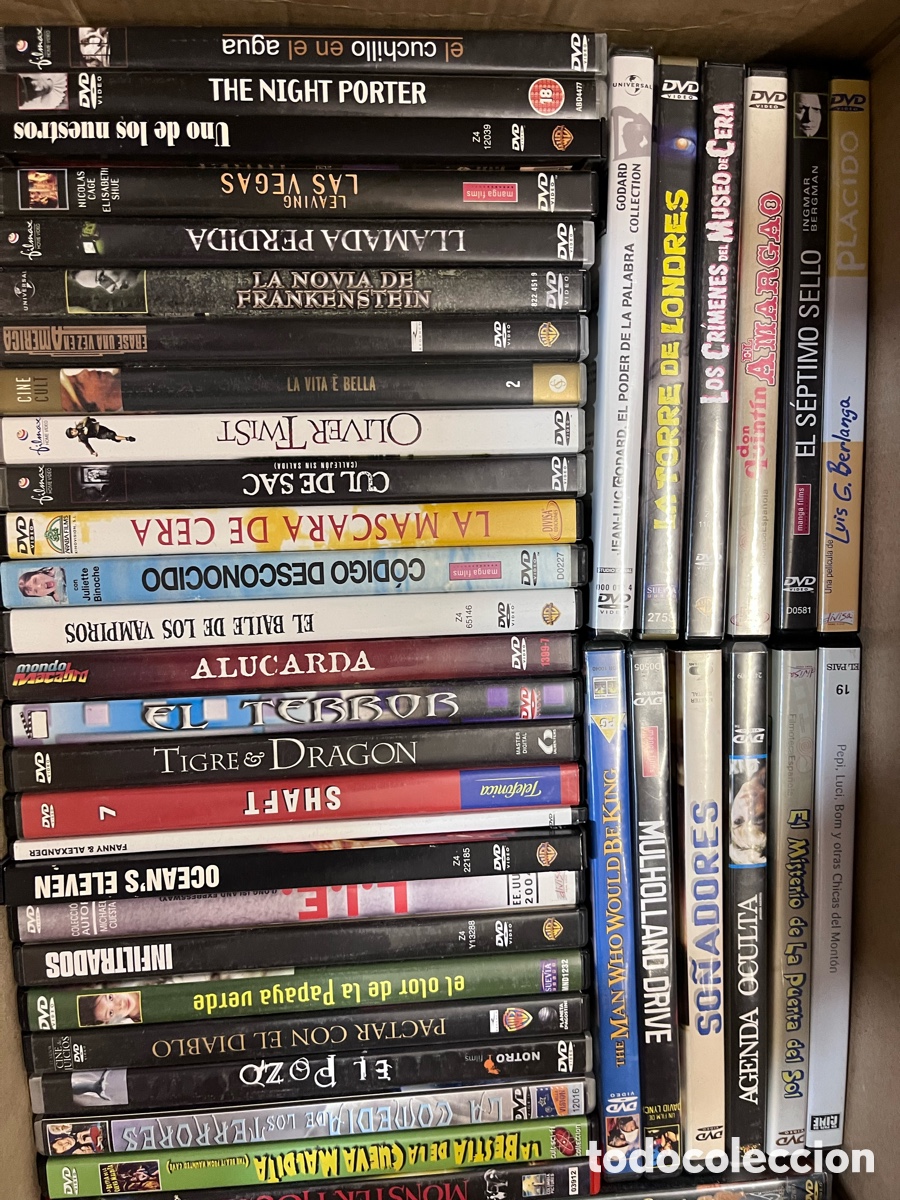 Cine: Lote de 80 DVD en buen estado