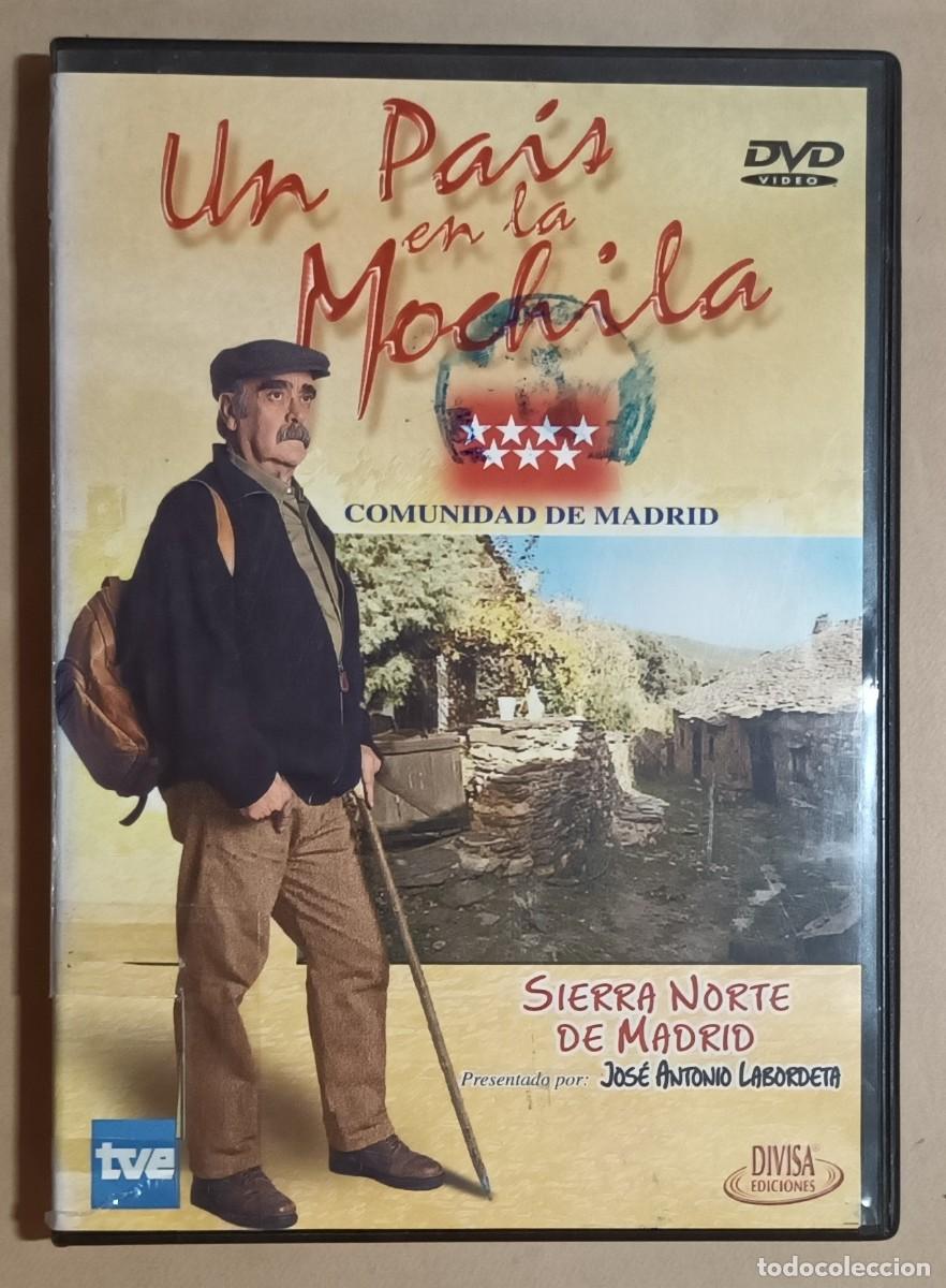 Cine: DVD - COMUNIDAD DE MADRID, SIERRA NORTE - UN PA&Iacute;S EN LA MOCHILA - JOS&Eacute; ANTONIO LABORDETA