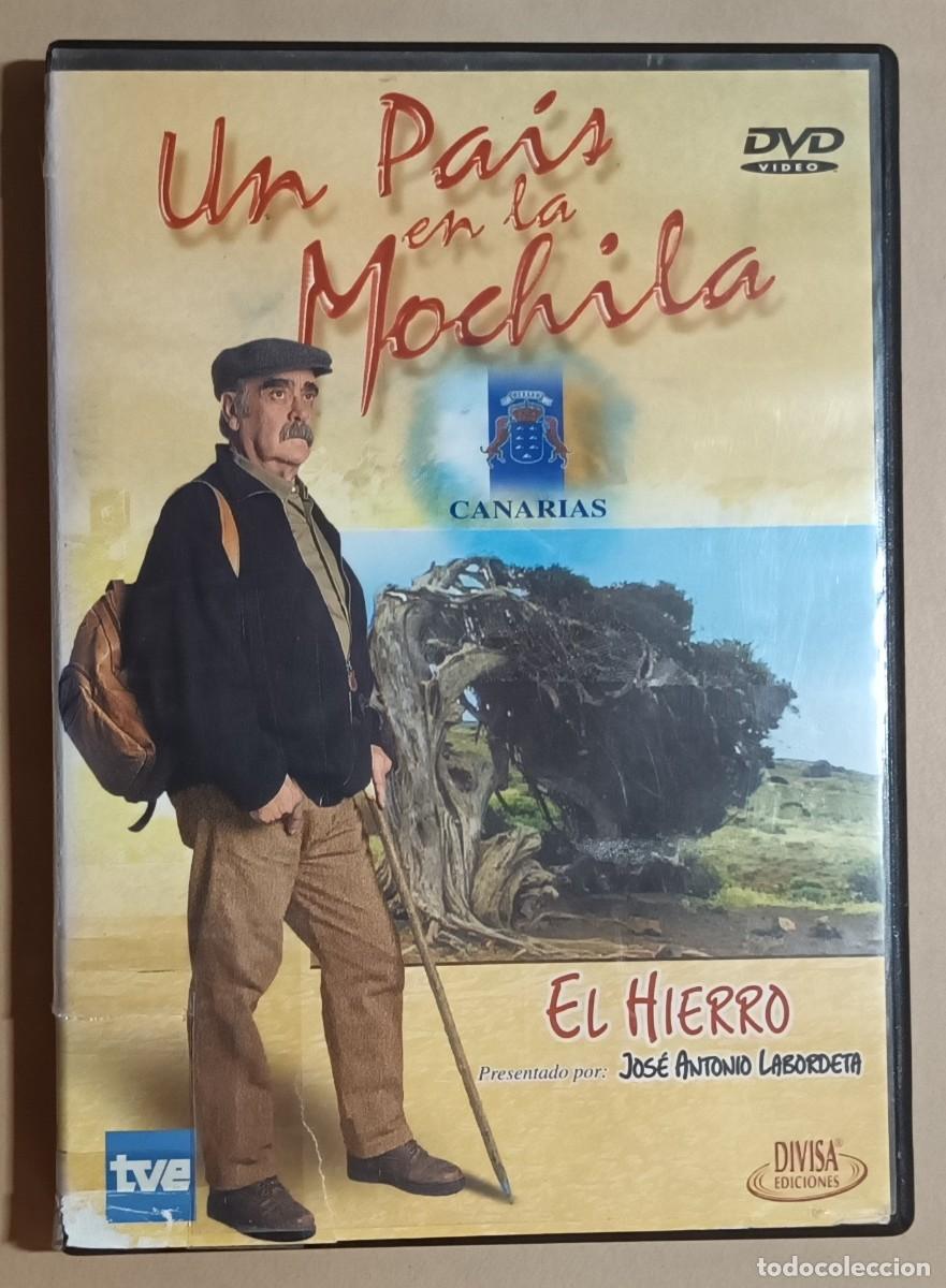 Cine: DVD - CANARIAS, EL HIERRO - UN PA&Iacute;S EN LA MOCHILA - JOS&Eacute; ANTONIO LABORDETA