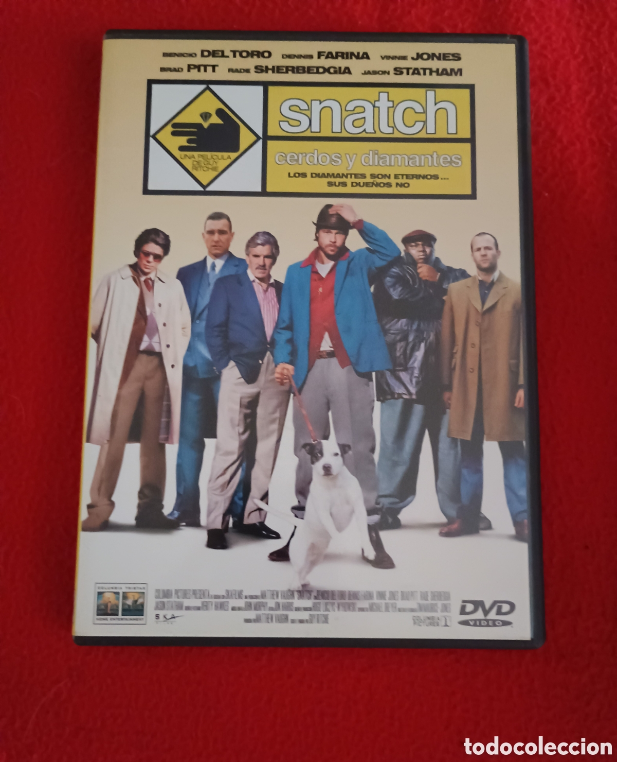 Cinema: Dvd snatch cerdos y diamantes - Jason statham Brad Pitt benicio del toro