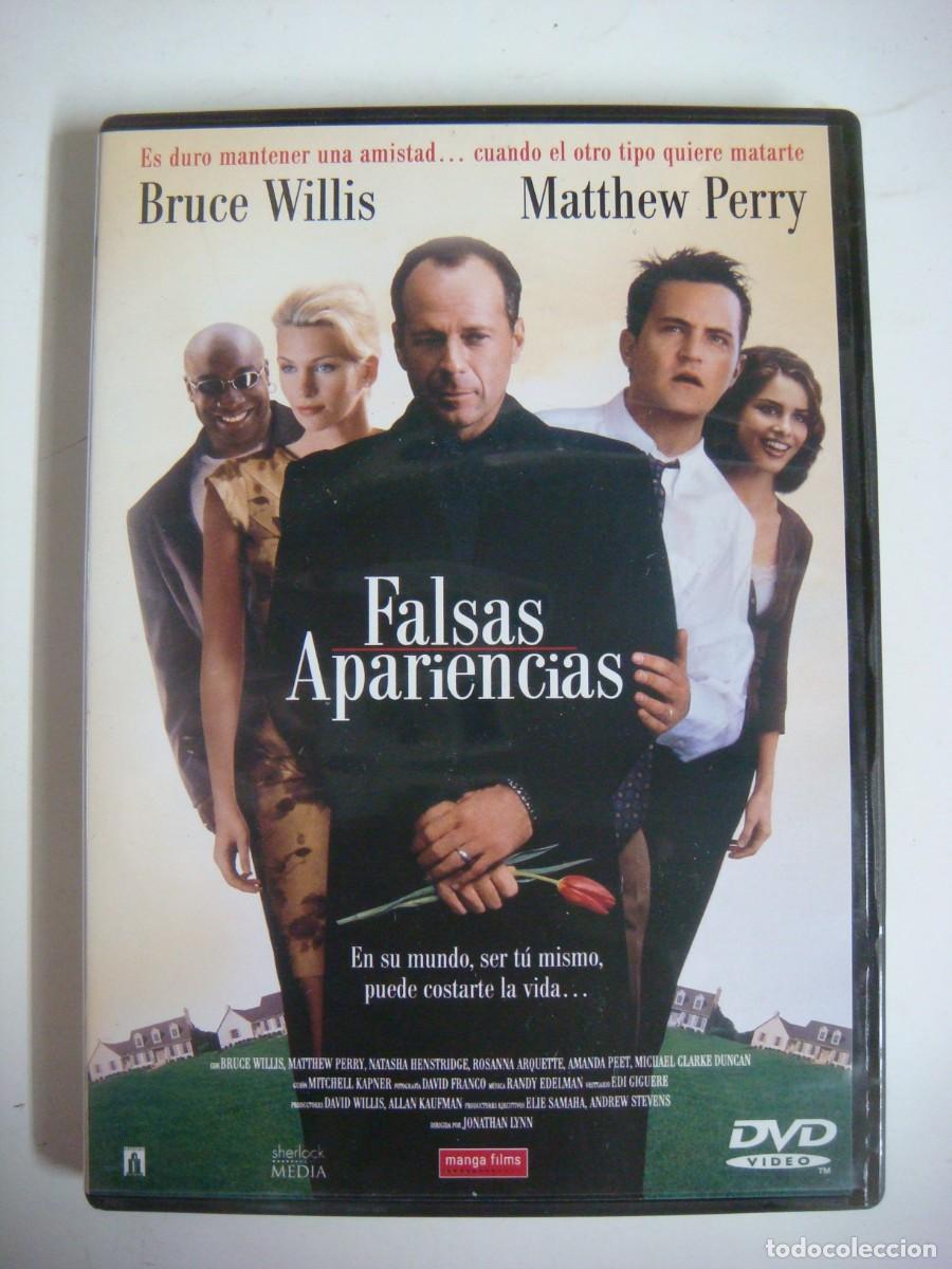 Cine: D.V.D. DE FALSAS APARIENCIAS CON BRUCE WILLIS-CAJ-N&ordm;-8