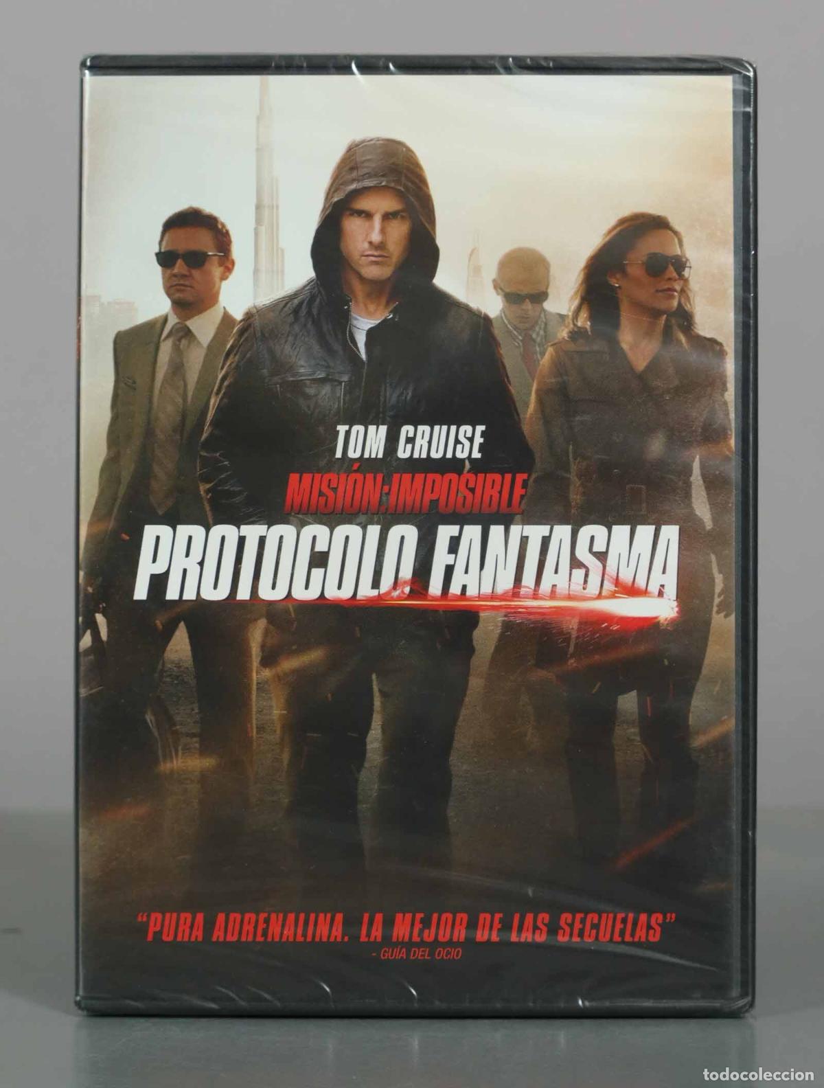 Cin&eacute;ma: DVD. Misi&oacute;n Imposible: Protocolo fantasma - Tom Cruise, Jeremy Renner, Simon Pegg, PRECINTADO