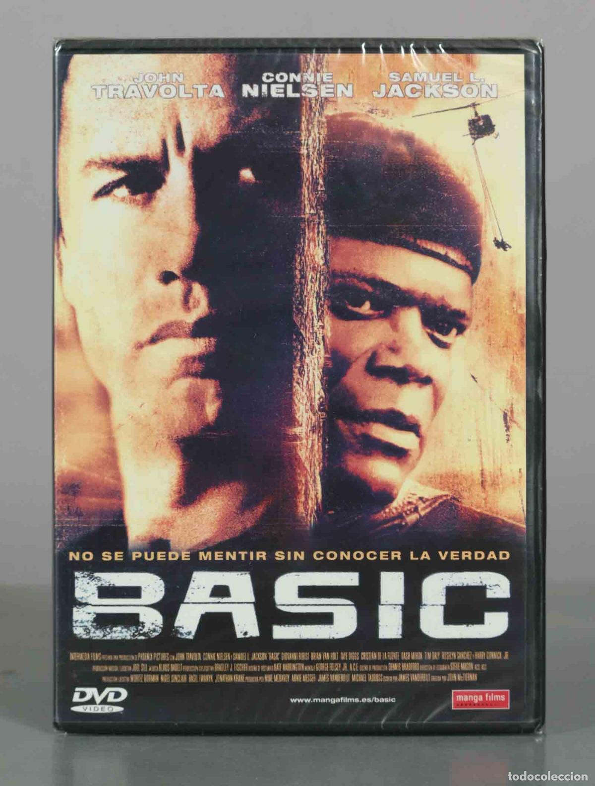 Cin&eacute;ma: DVD. Basic - John McTiernan, John Travolta, Connie Nielsen, Samuel L. Jackson PRECINTADO