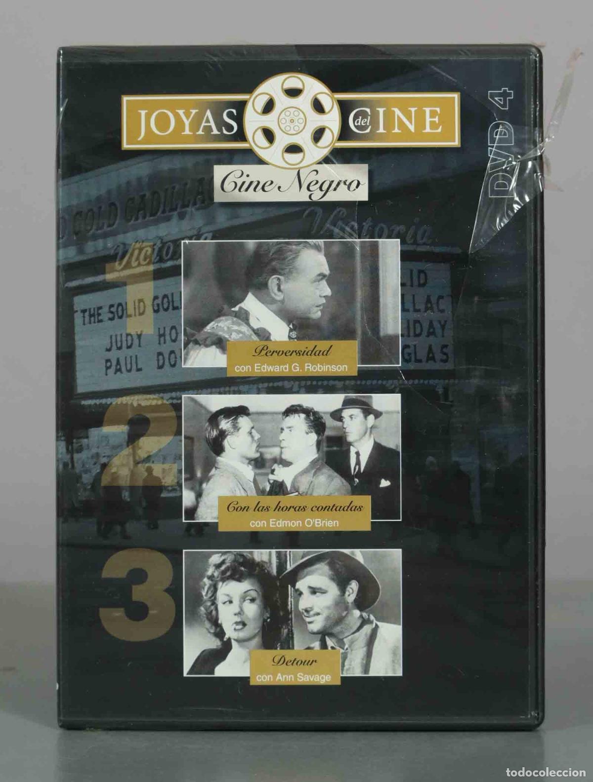 Cinema: DVD. Joyas del Cine Negro - Perversidad, Con las horas contadas, Detour - Fritz Lang, PRECINTADO