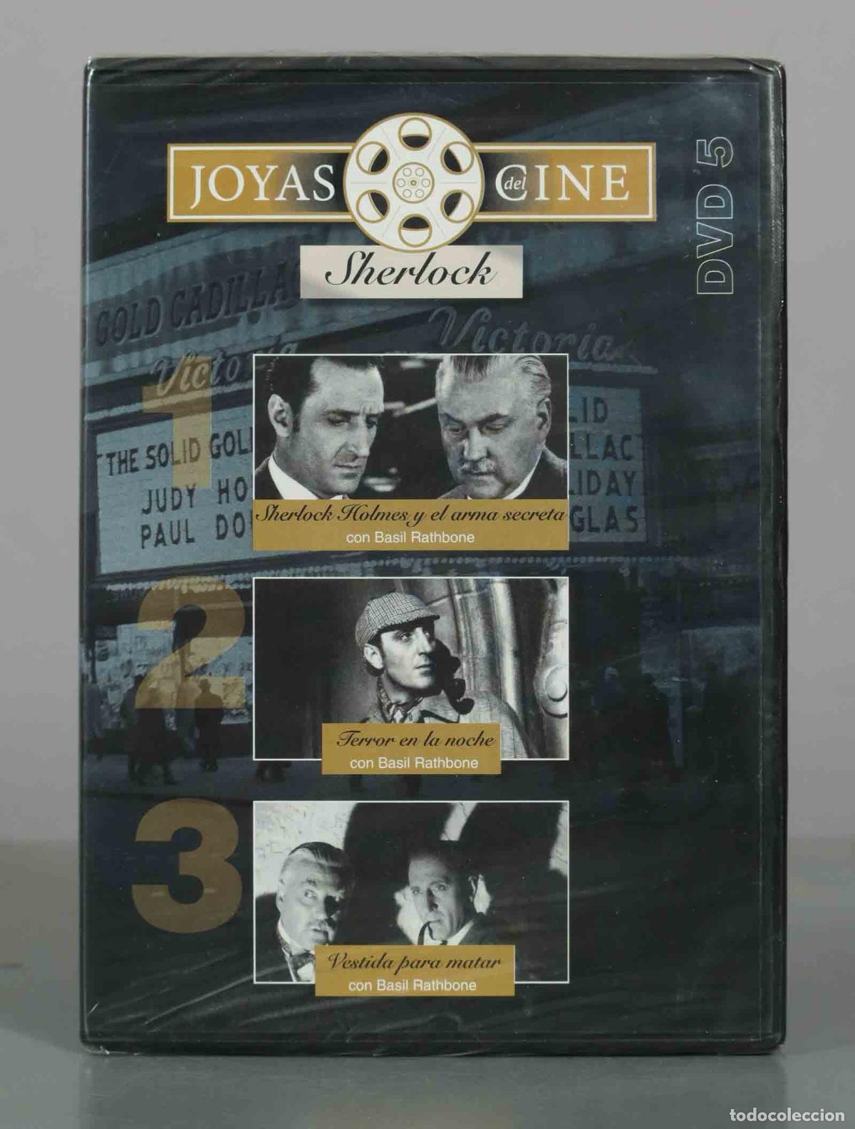 Cinema: DVD. Sherlock Holmes - Joyas del Cine - Basil Rathbone PRECINTADO