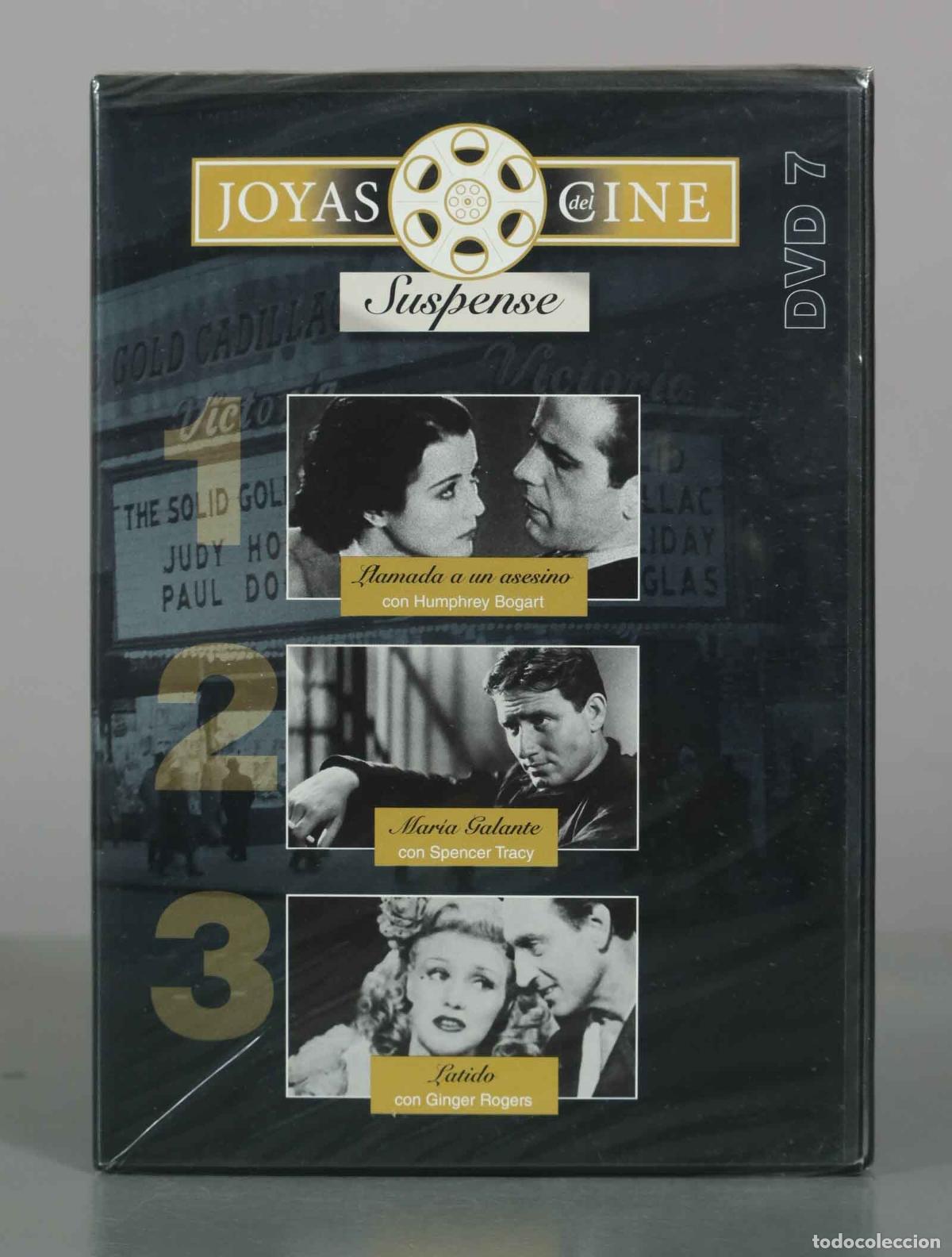 Cinema: DVD. Joyas Del Cine De Suspense - Llamada a un asesino, Maria Galante, Latido - PRECINTADO