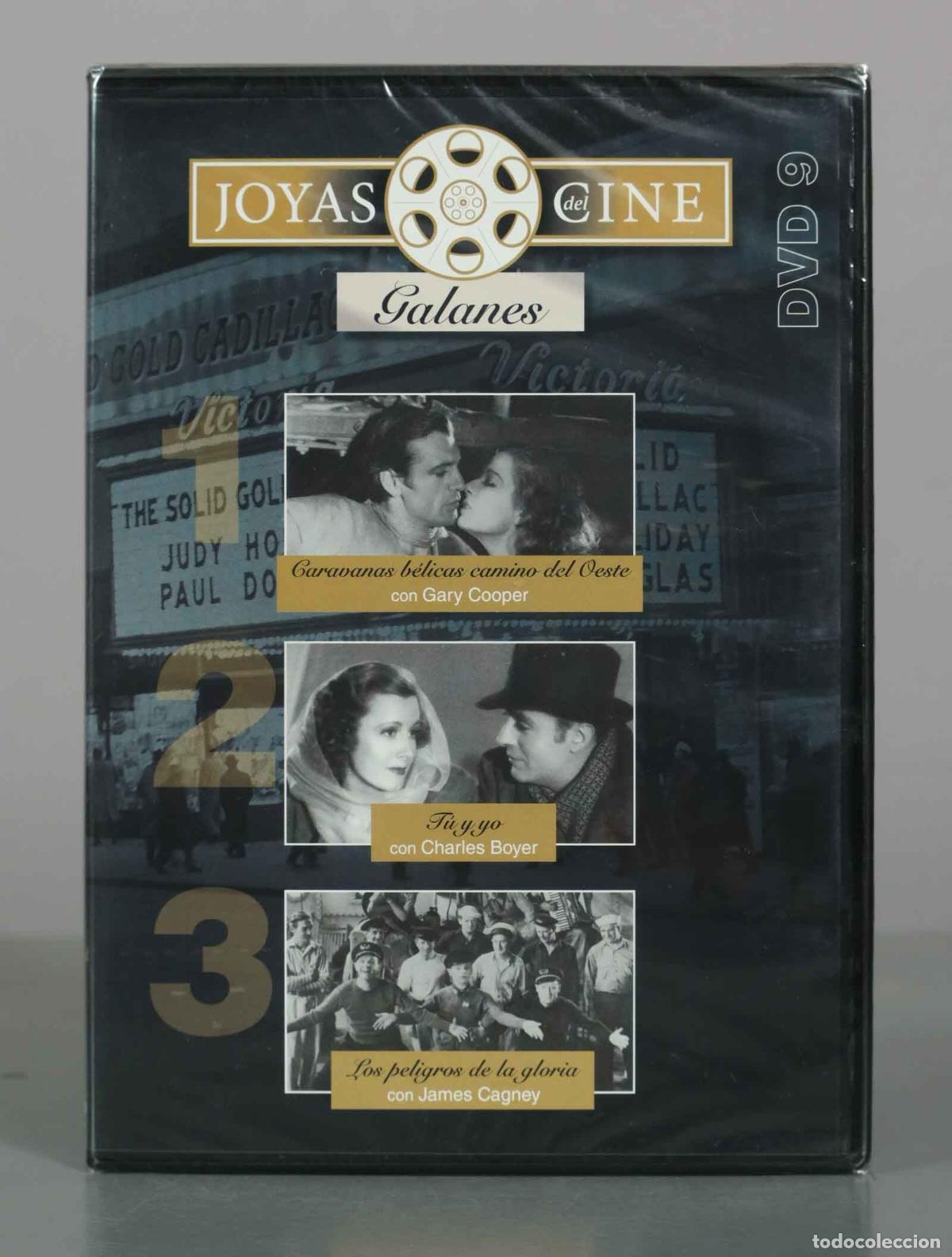 Cinema: DVD. Galanes 9: Caravanas b&eacute;licas camino del Oeste, T&uacute; y yo, Los peligros de la glor PRECINTADO